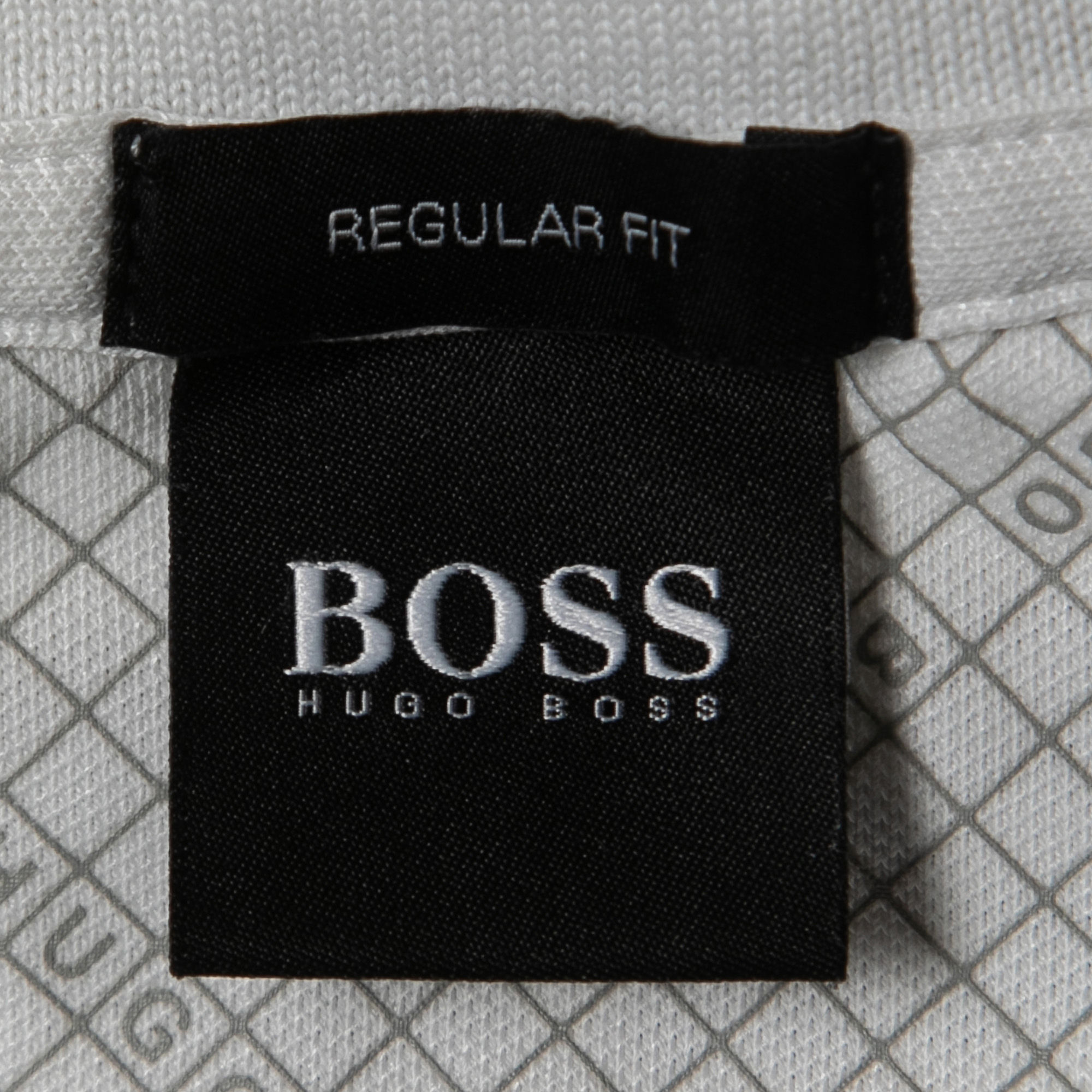 Boss By Hugo Boss White Logo Embroidered Knit Regular Fit Polo T-Shirt XXL