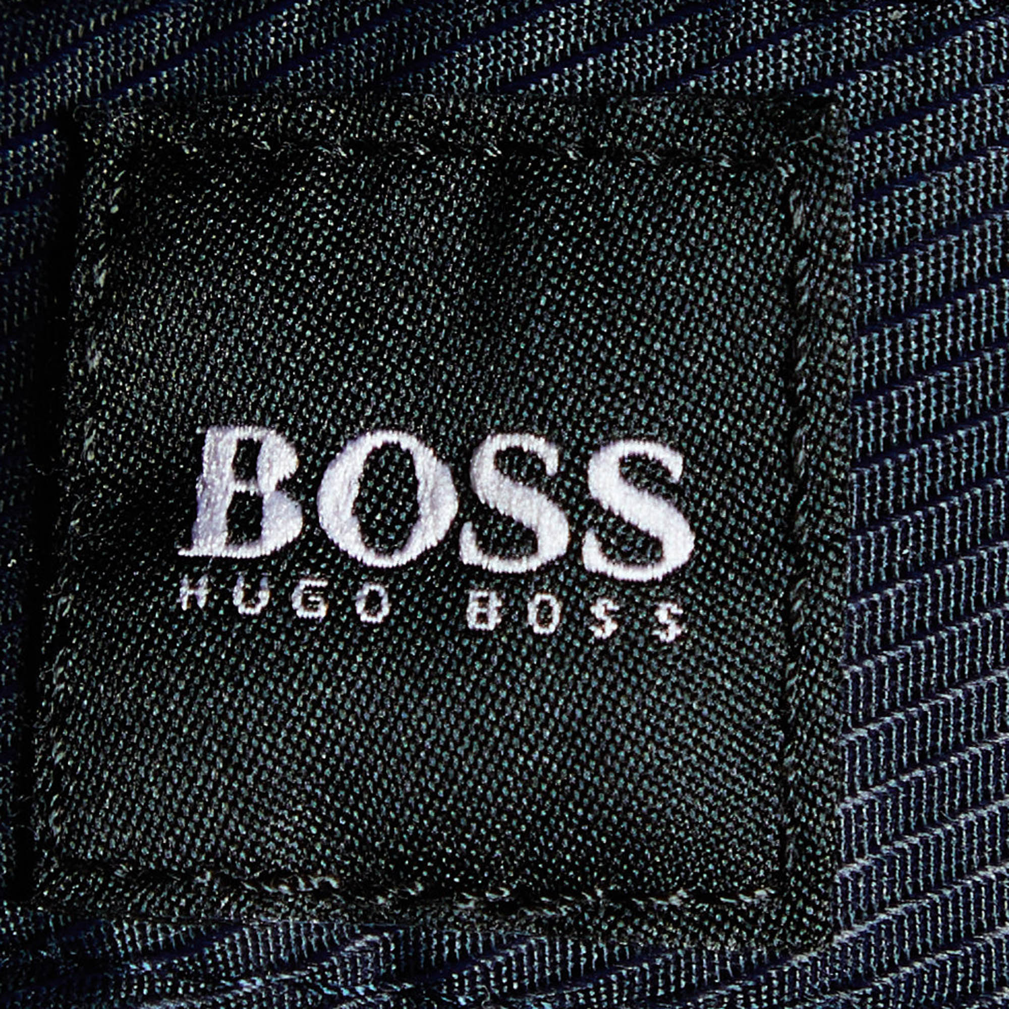 Boss By Hugo Boss Navy Blue Cotton Riko Pleats Pants S