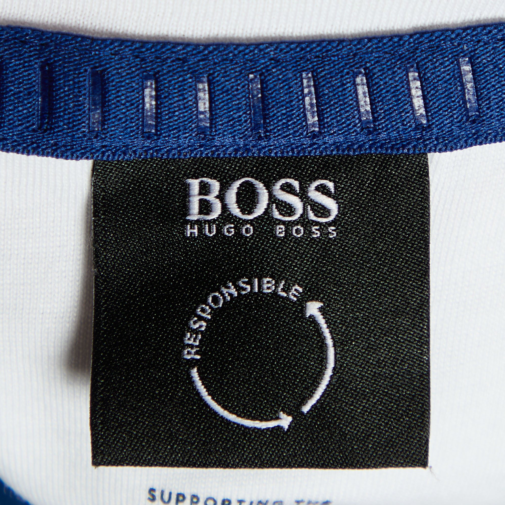 Boss By Hugo Boss White Graphic Print Cotton T-Shirt 3XL