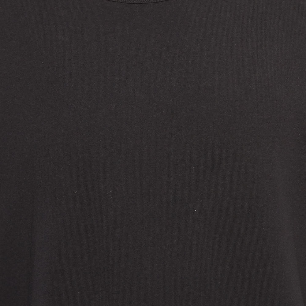 Bottega Veneta Black Double-Layered Cotton Jersey T-Shirt M