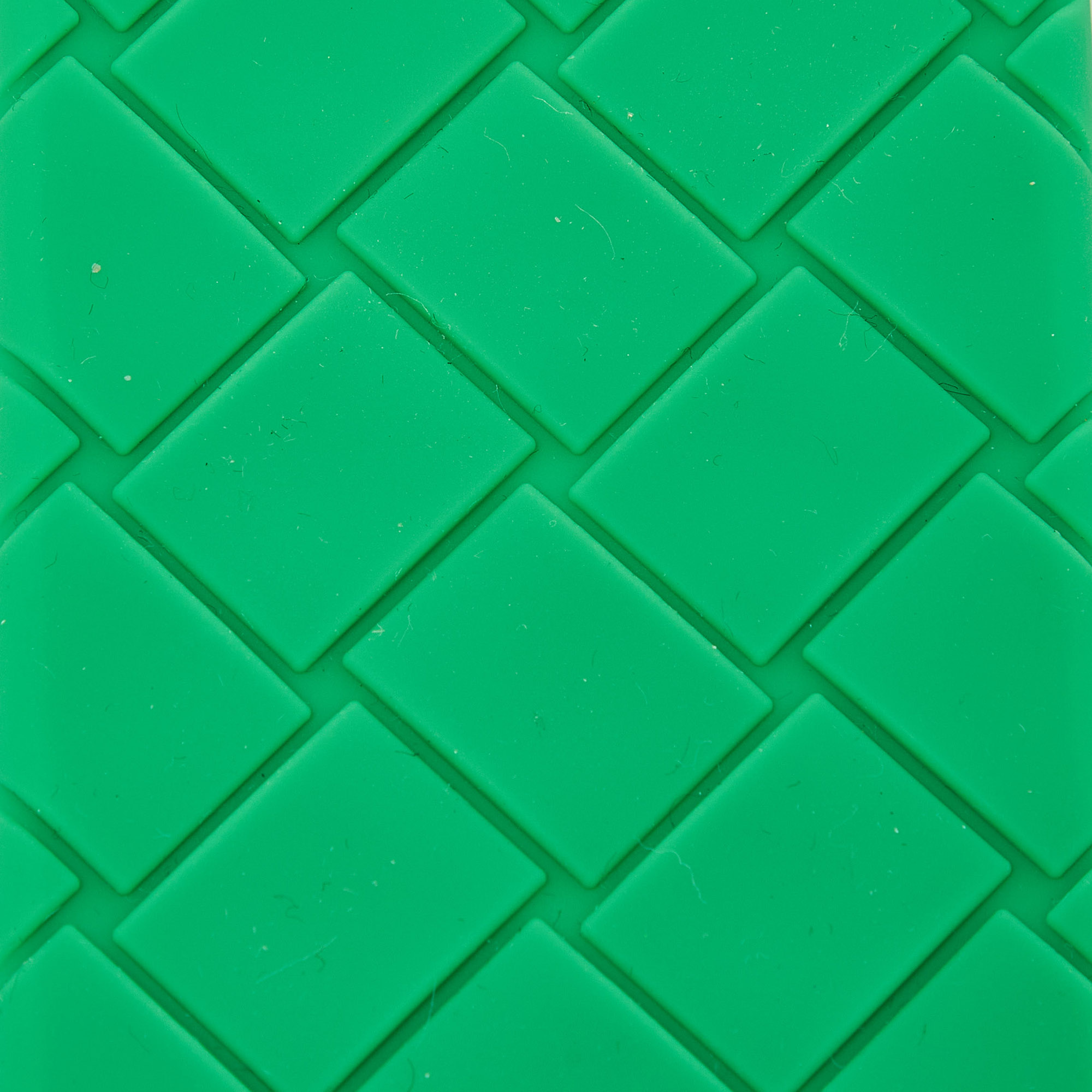Bottega Veneta Green Rubber Lanyard Card Holder
