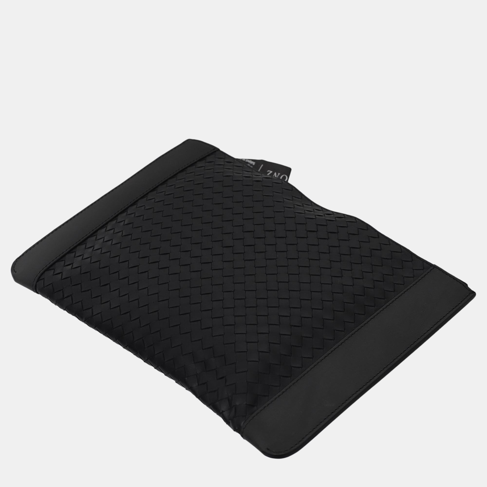 Bottega Veneta Black Intrecciato Clutch