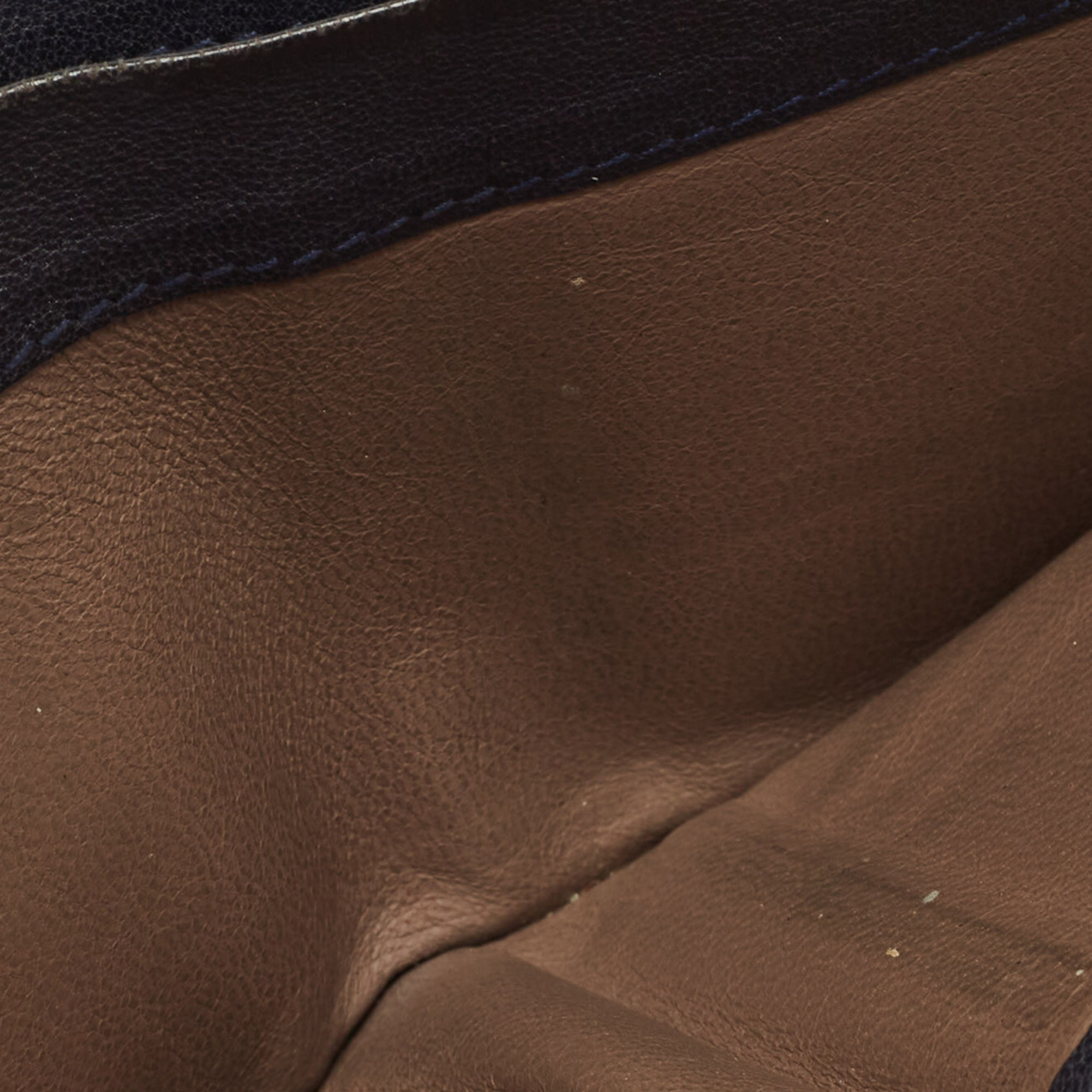 Bottega Veneta Navy Blue Intrecciato Leather Bifold Wallet