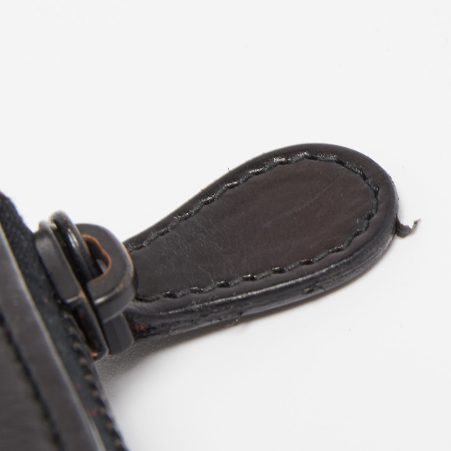 Bottega Veneta Black Intrecciato Leather Zip Coin Purse