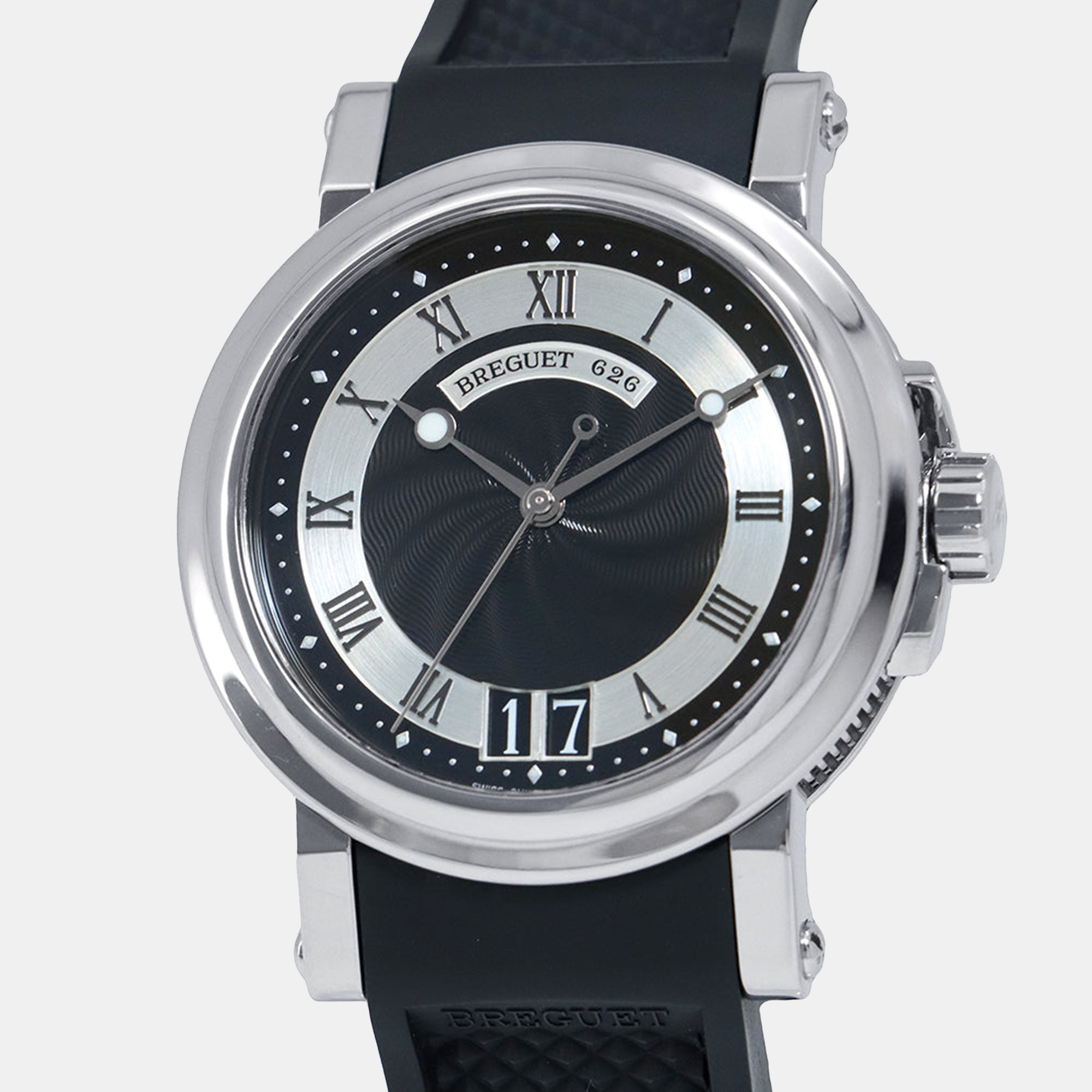 Breguet Black Stainless Steel Marine II 5817ST/92/5V8 Automatic Men's Wristwatch 40 mm
Breguet Black Stainless Steel Marine II 5817ST/92/5V8 Automatic Men's Wristwatch 40 mm