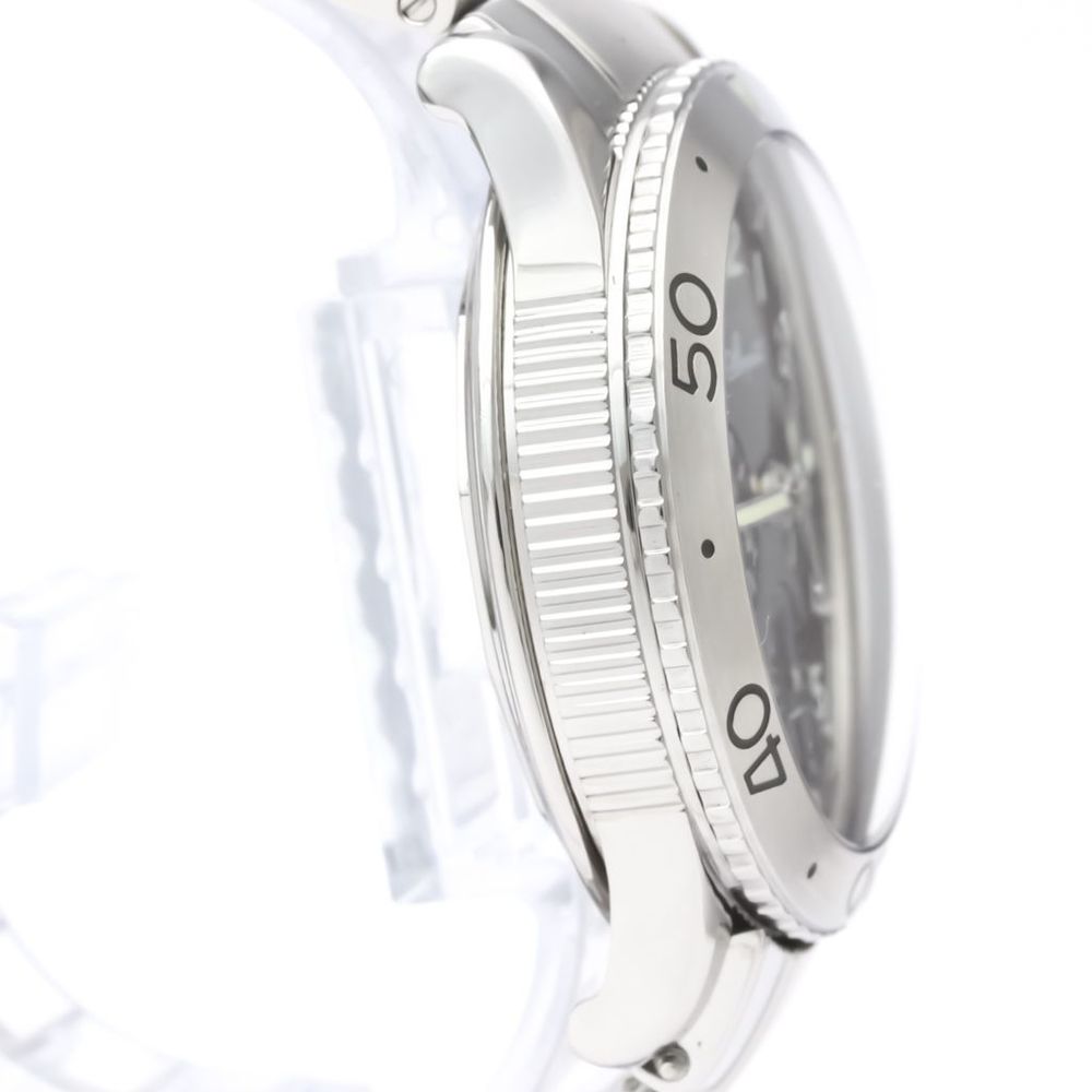 Breguet Black Stainless Steel Transaltantique Type XX 3820 Automatic Men's Wristwatch 40 Mm