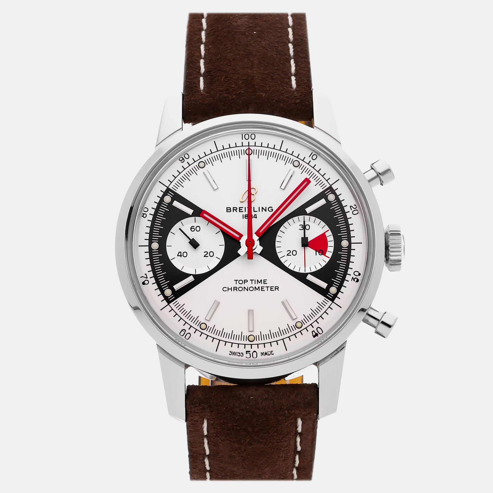 Pre-Owned Breitling Top Time Limited Edition A23310121G1X1, White
Pre-Owned Breitling Top Time Limited Edition A23310121G1X1, White