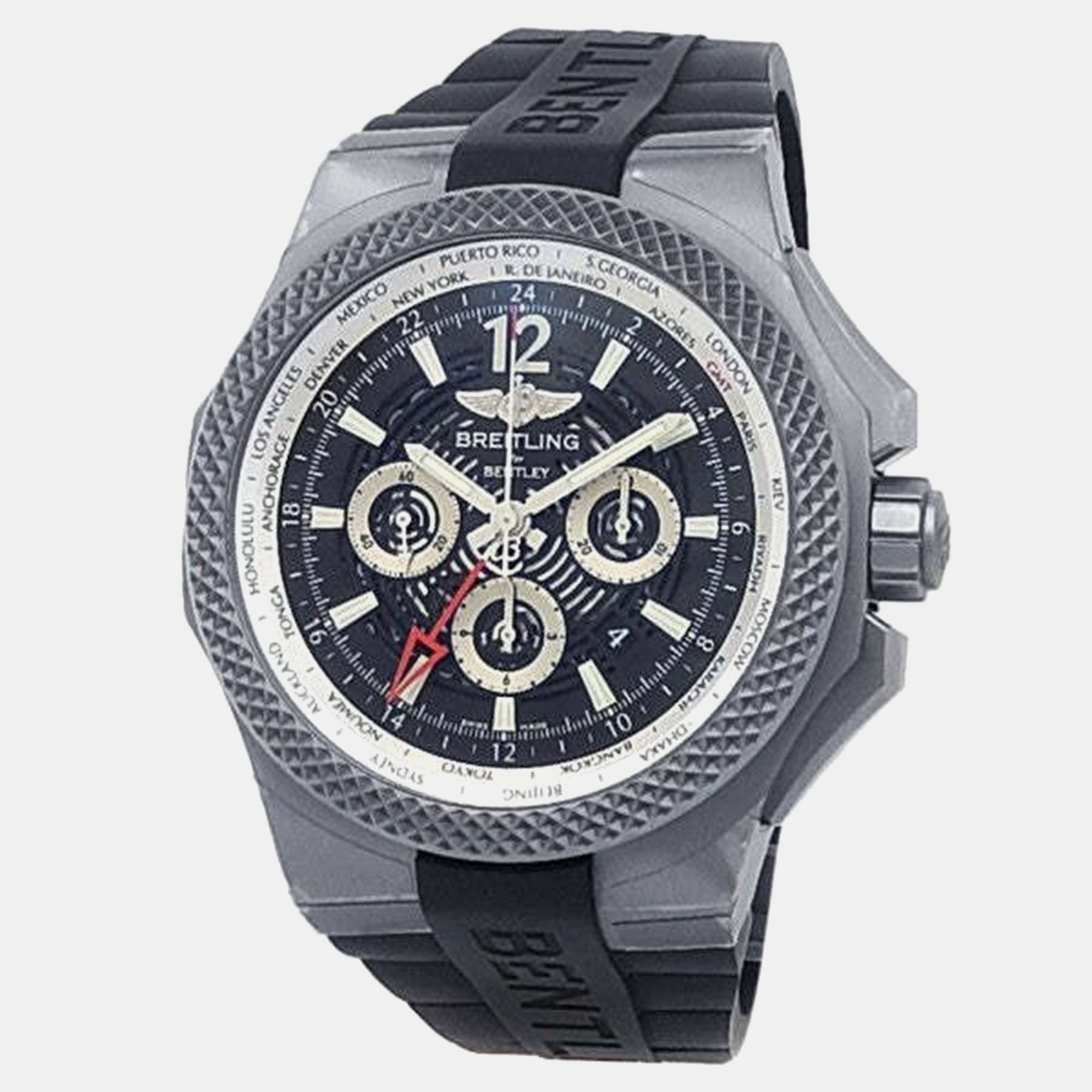 Bentley EB0432 Automatic Titanium Men's Wristwatch 49 mm - Breitling - Modalova