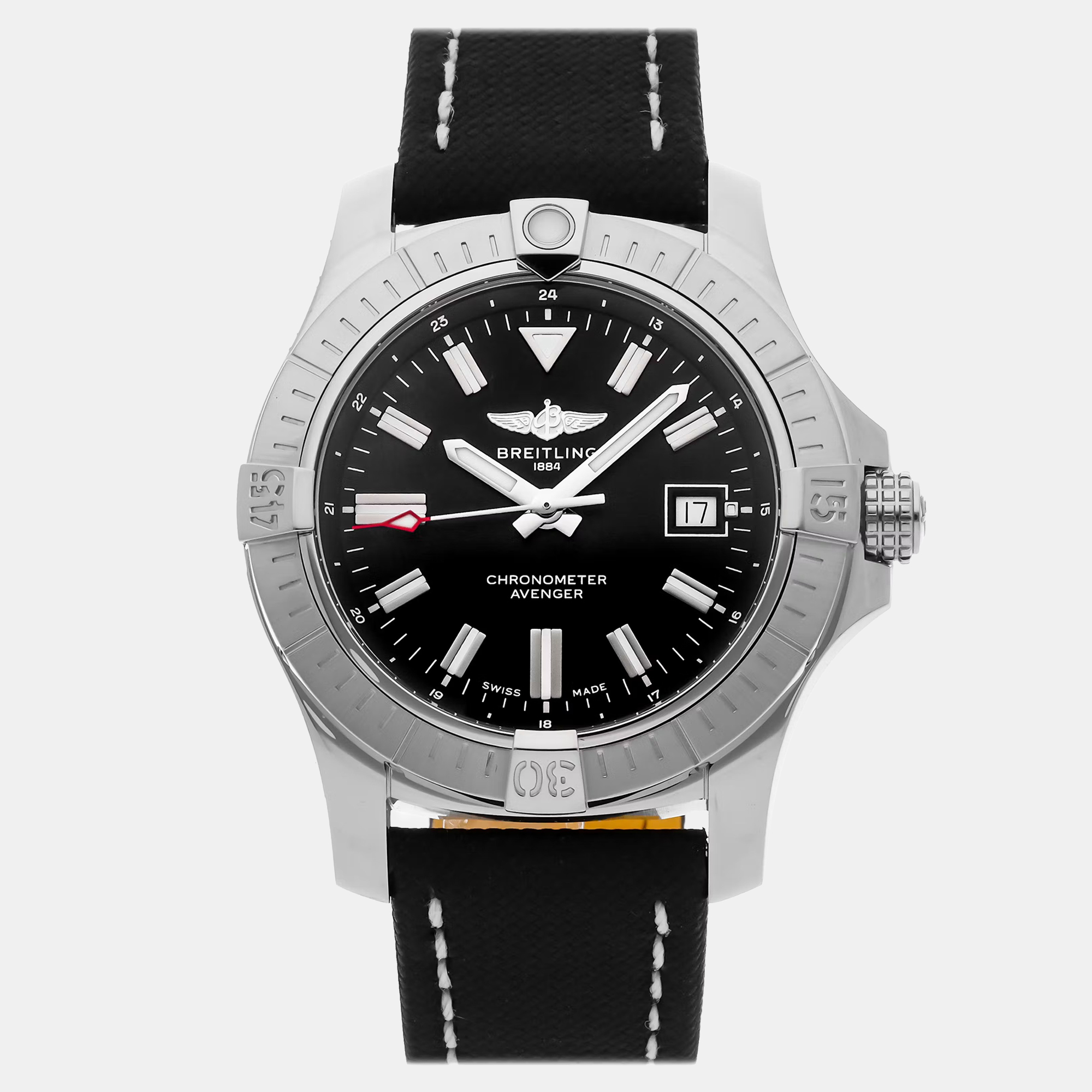 Pre-Owned Breitling Avenger A17318101B1X1 Automatic Men's Watch 43 mm, Black
Pre-Owned Breitling Avenger A17318101B1X1 Automatic Men's Watch 43 mm, Black