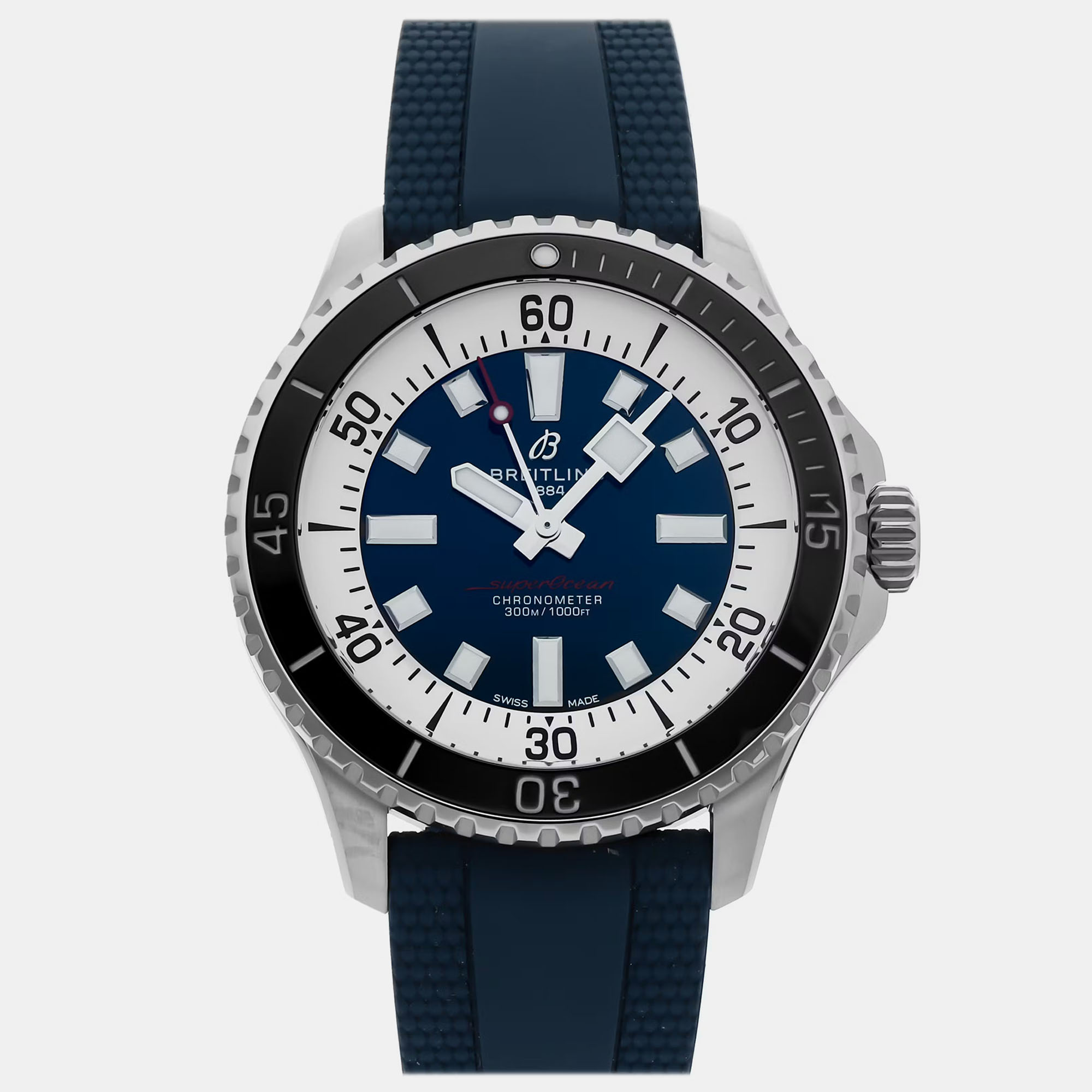 Pre-Owned Breitling Superocean A17376211C1S1, Blue
Pre-Owned Breitling Superocean A17376211C1S1, Blue
