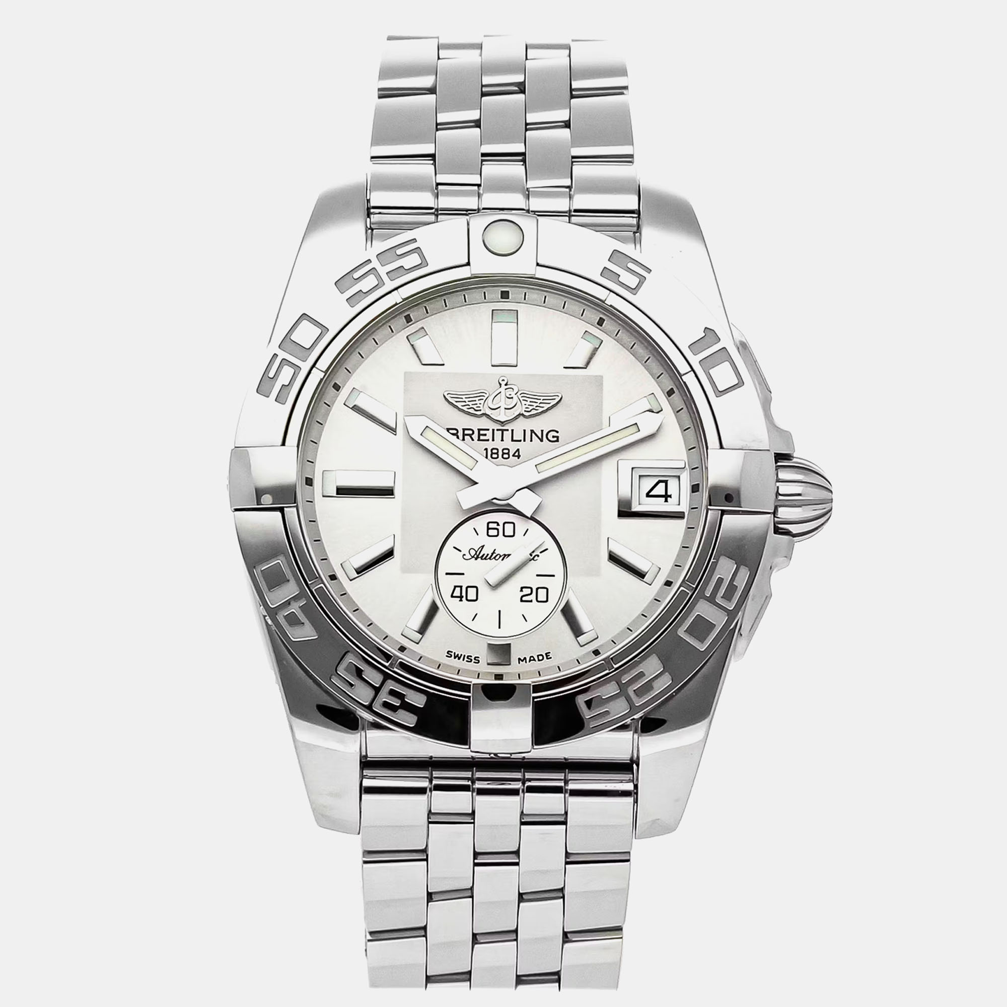 Pre-Owned Breitling Galactic A37330121G1A1 Silver Automatic Stainless Steel Men's Wristwatch 36 MM
Pre-Owned Breitling Galactic A37330121G1A1 Silver Automatic Stainless Steel Men's Wristwatch 36 MM