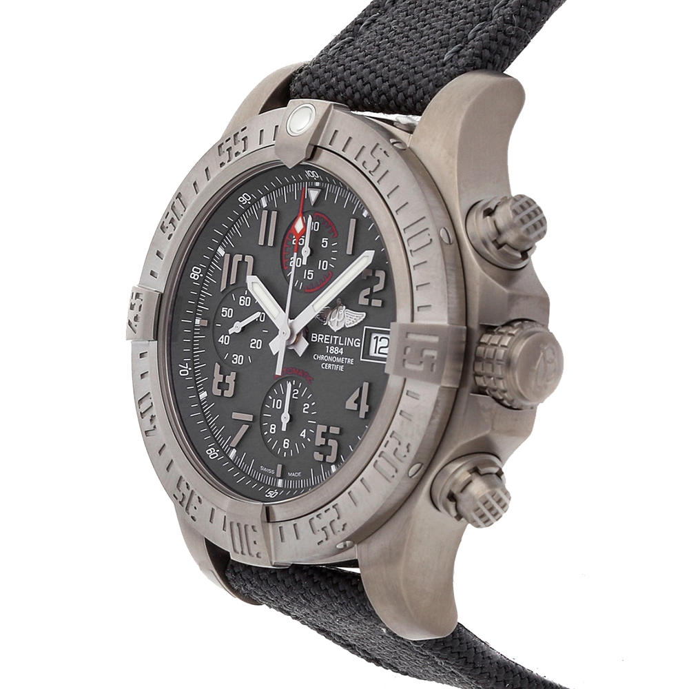 Breitling Gray Titanium Avenger Bandit E1338310/M534 Men's Wristwatch, Grey
Breitling Gray Titanium Avenger Bandit E1338310/M534 Men's Wristwatch, Grey