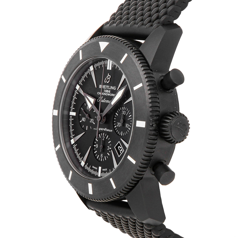 Breitling Black Ceramic Superocean Heritage Chronoworks Limited Edition SB0161E4/BE91 Men's Wristwatch
Breitling Black Ceramic Superocean Heritage Chronoworks Limited Edition SB0161E4/BE91 Men's Wristwatch