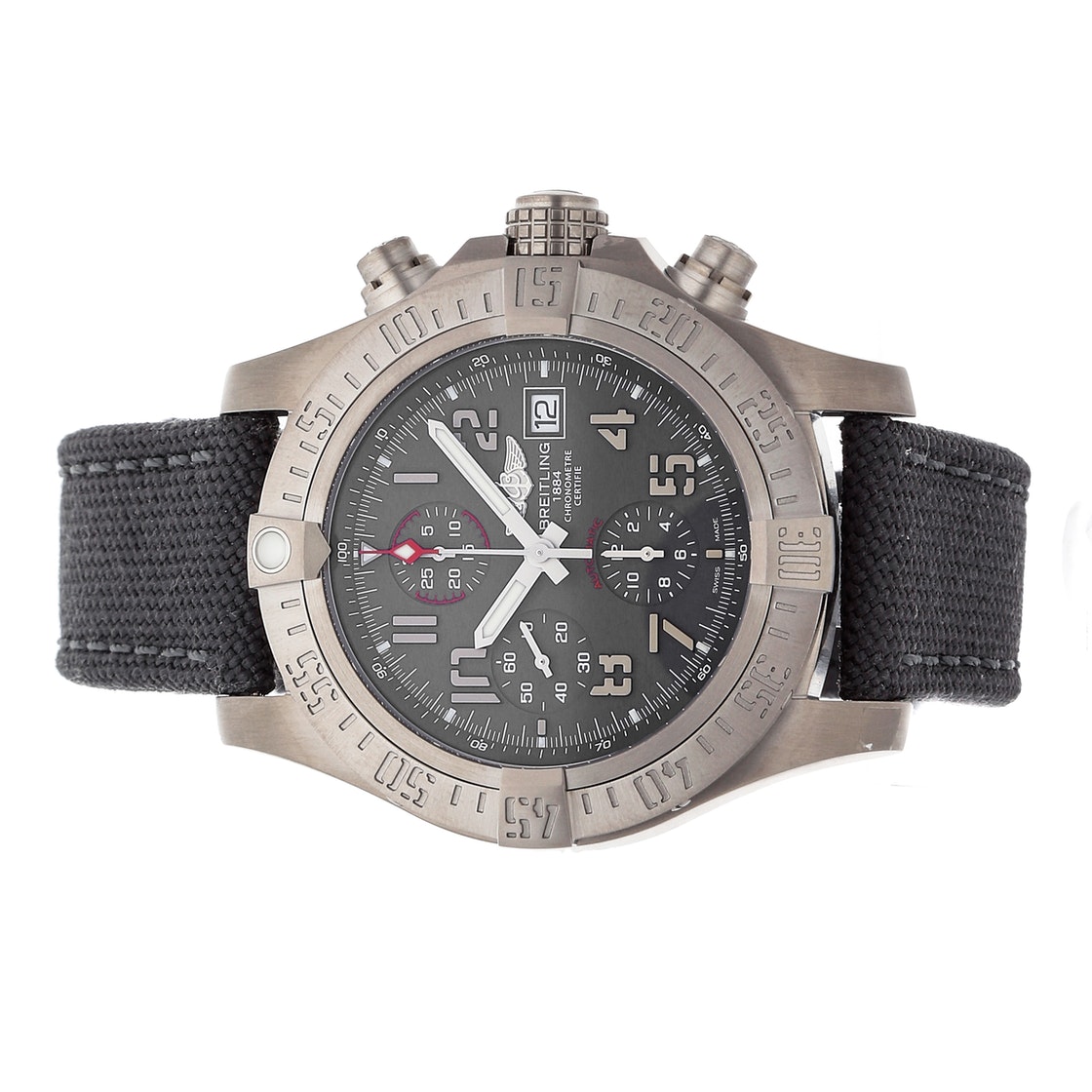 Breitling Gray Titanium Avenger Bandit E1338310/M534 Men's Wristwatch, Grey
Breitling Gray Titanium Avenger Bandit E1338310/M534 Men's Wristwatch, Grey