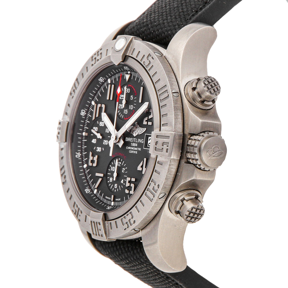 Breitling Gray Titanium Avenger "Bandit" E1338310/M534 Men's Wristwatch, Grey
Breitling Gray Titanium Avenger "Bandit" E1338310/M534 Men's Wristwatch, Grey