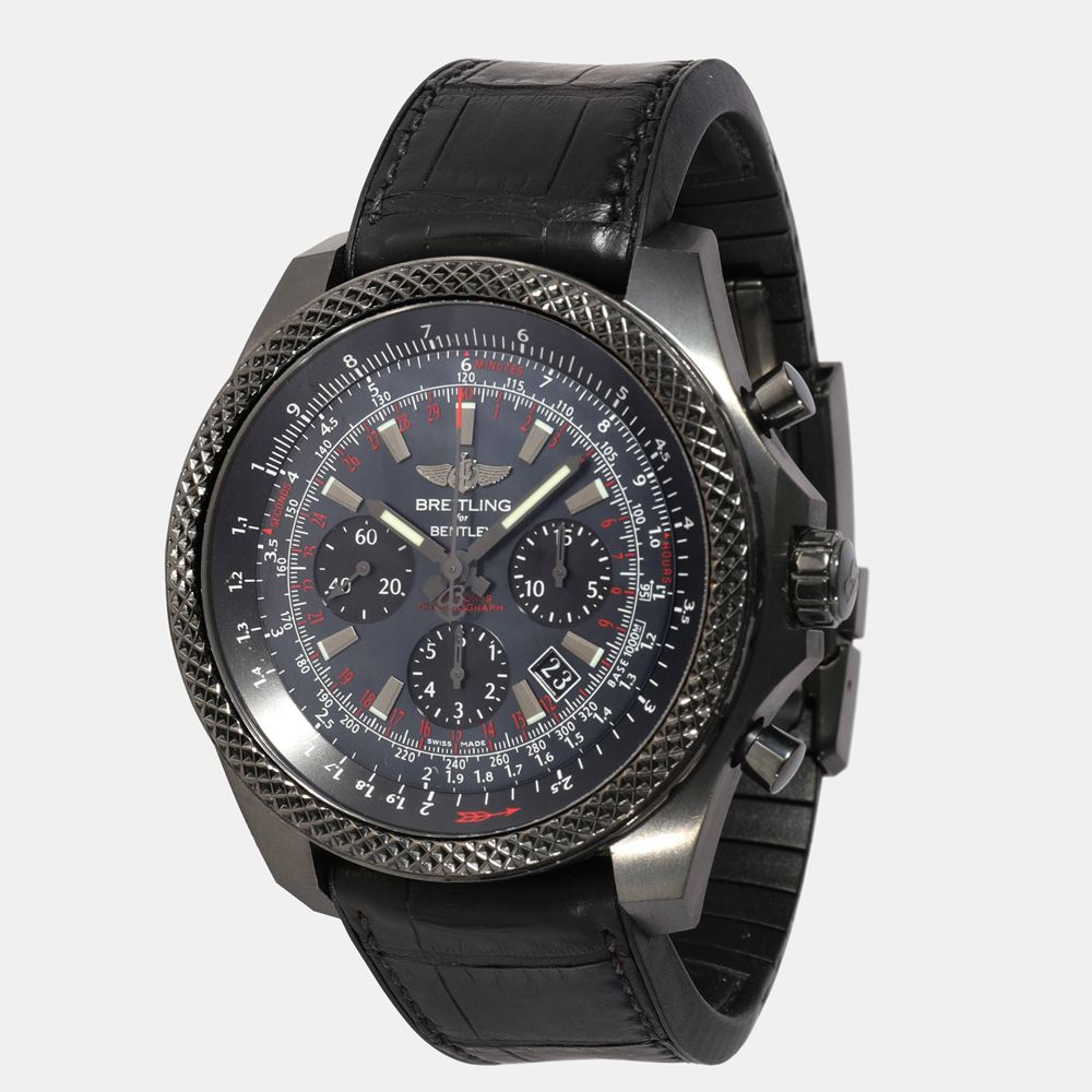 Breitling Black Black Steel Bentley B06 MB061113 /BE60 Men's Wristwatch 49 Mm