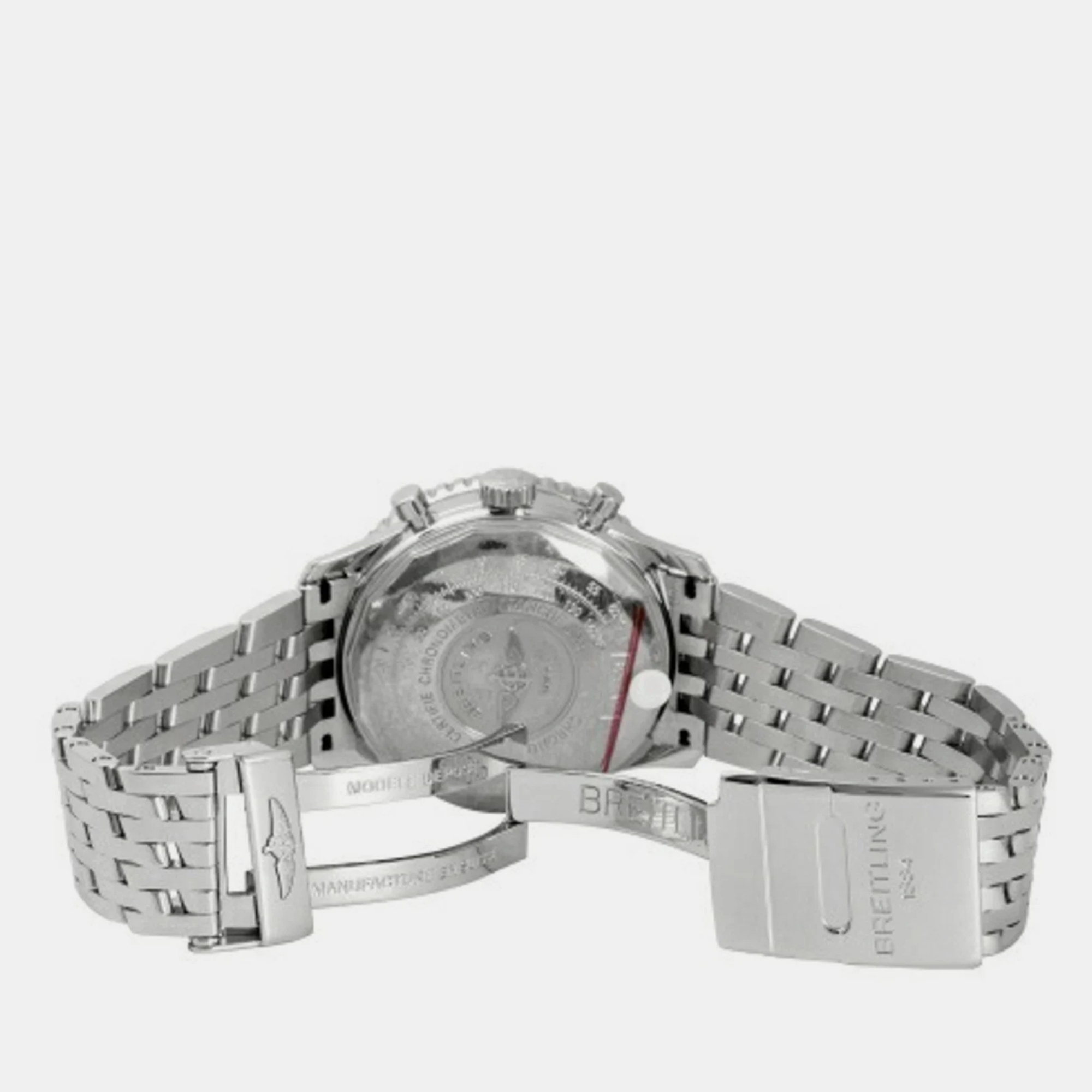 Breitling Silver Stainless Steel Navitimer A132GJANP Automatic Men's Wristwatch 41.5 Mm