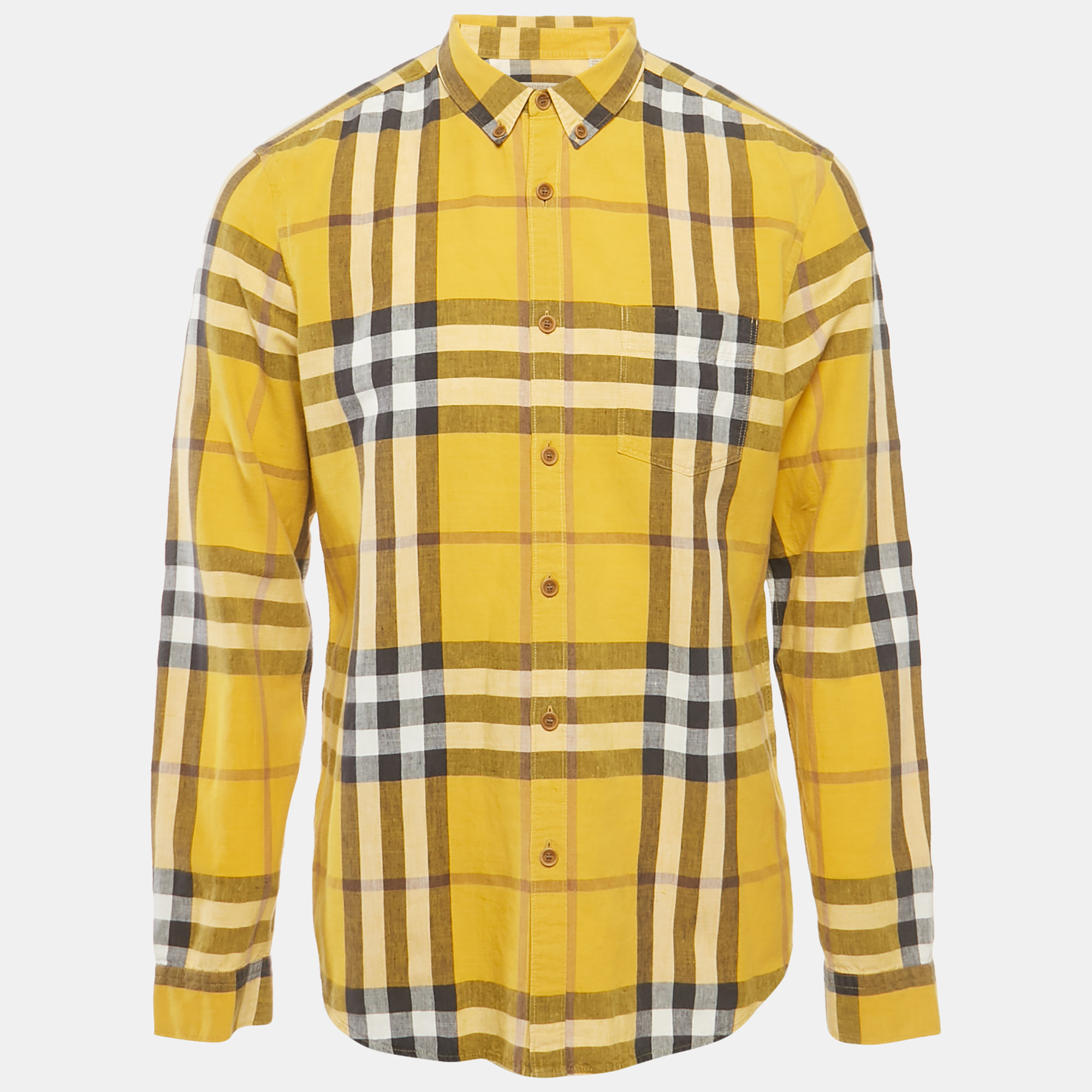 Burberry Brit Mustard/Multicolor Tartan Check Cotton Button Front Shirt XL, Yellow
Burberry Brit Mustard/Multicolor Tartan Check Cotton Button Front Shirt XL, Yellow