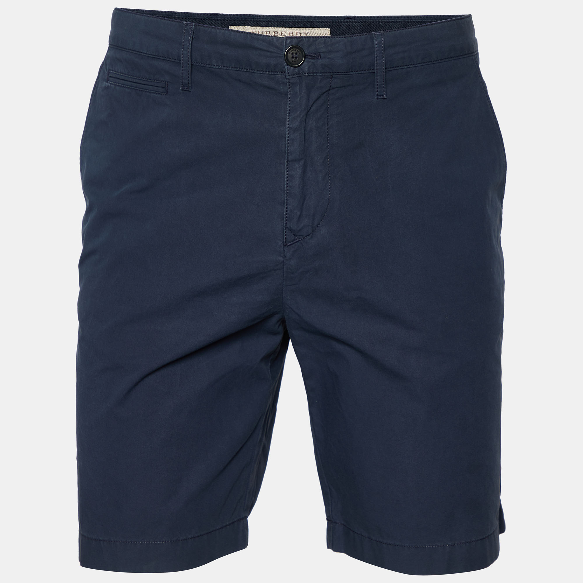 Burberry Brit Navy Blue Cotton Shorts L