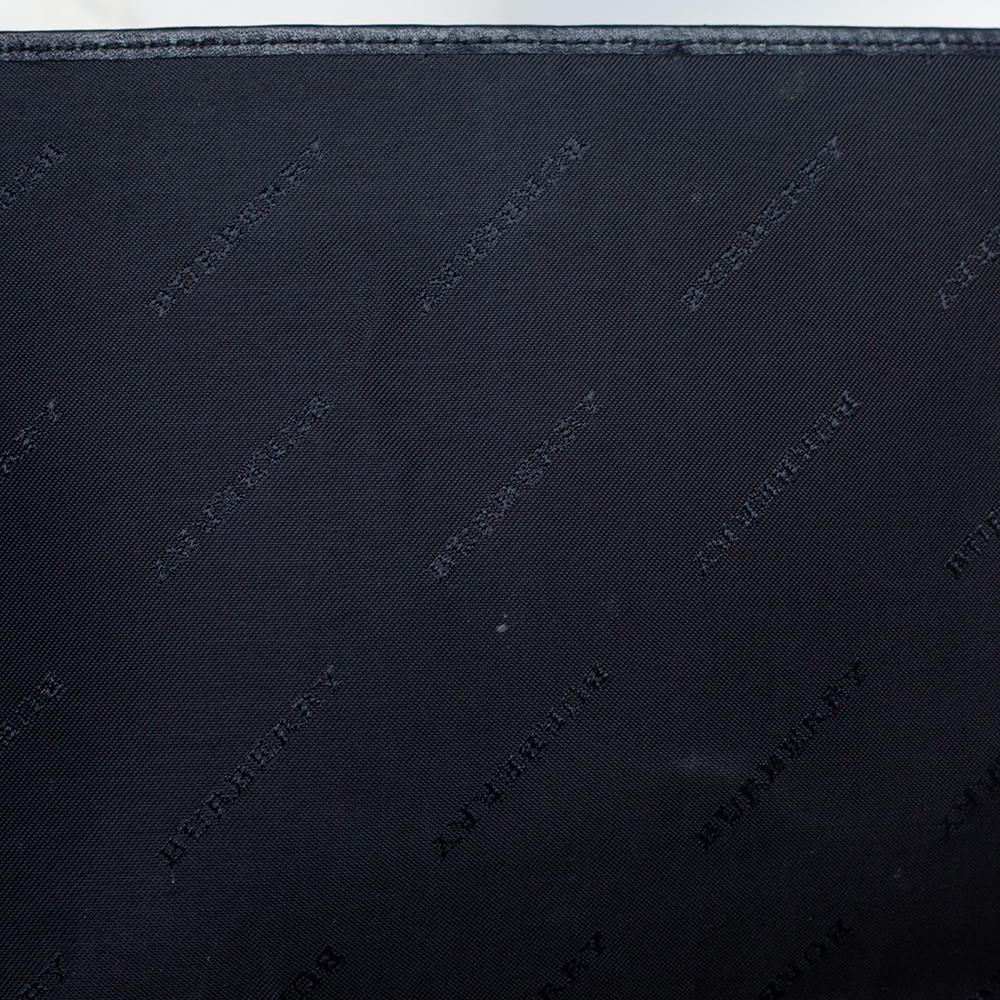 Burberry Dark Brown/Black Smoke Check PVC IPad Cover