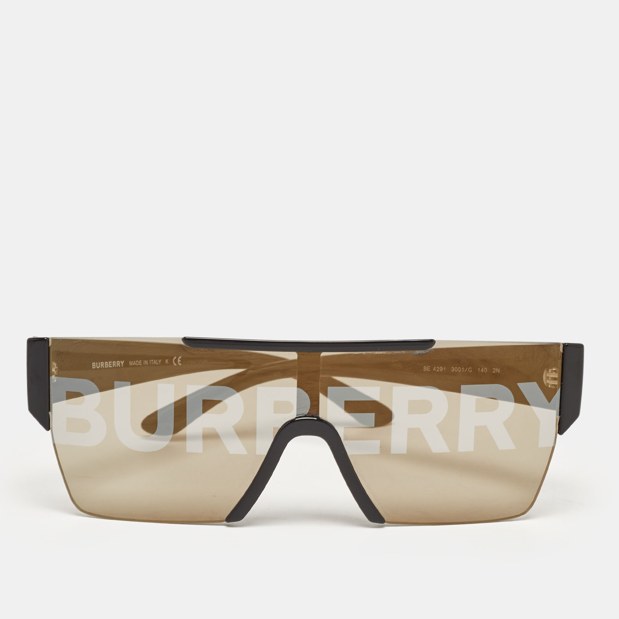 Burberry Black BE 4291 Reflective Sunglasses