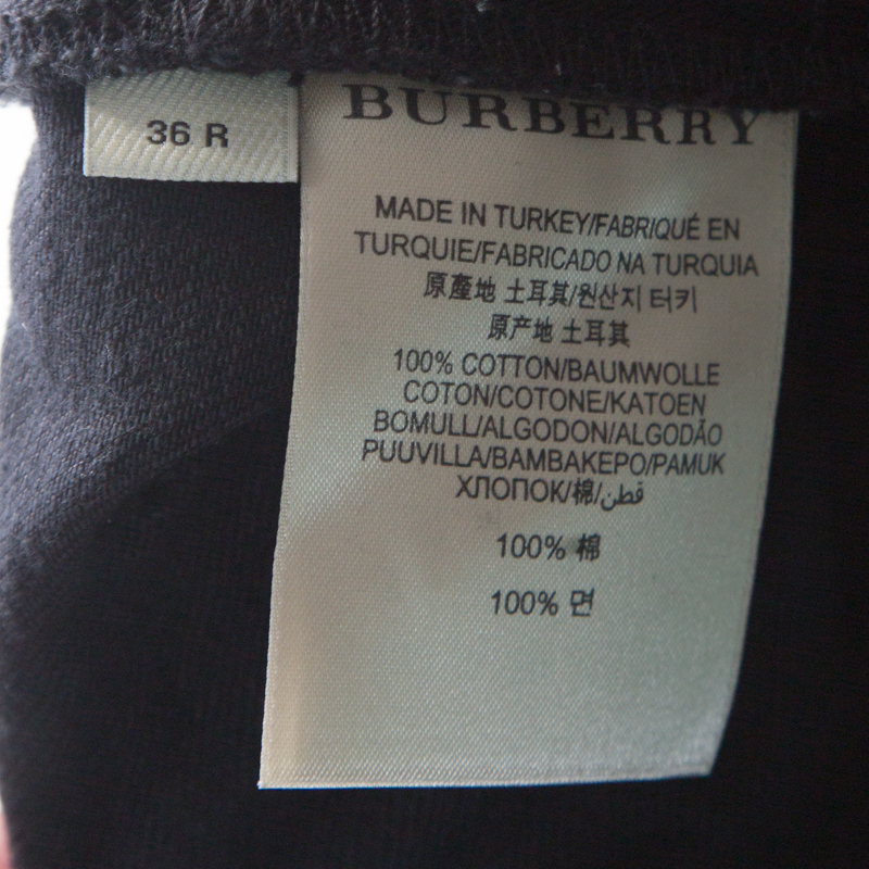 Burberry London Black Regular Fit Steadman Jeans XL
