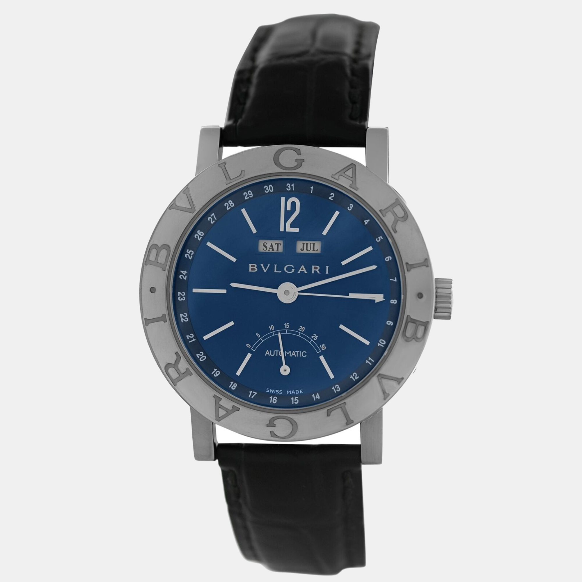 Bvlgari Blue White gold BBW38GLAC Automatic Men's Wristwatch 38 mm
Bvlgari Blue White gold BBW38GLAC Automatic Men's Wristwatch 38 mm