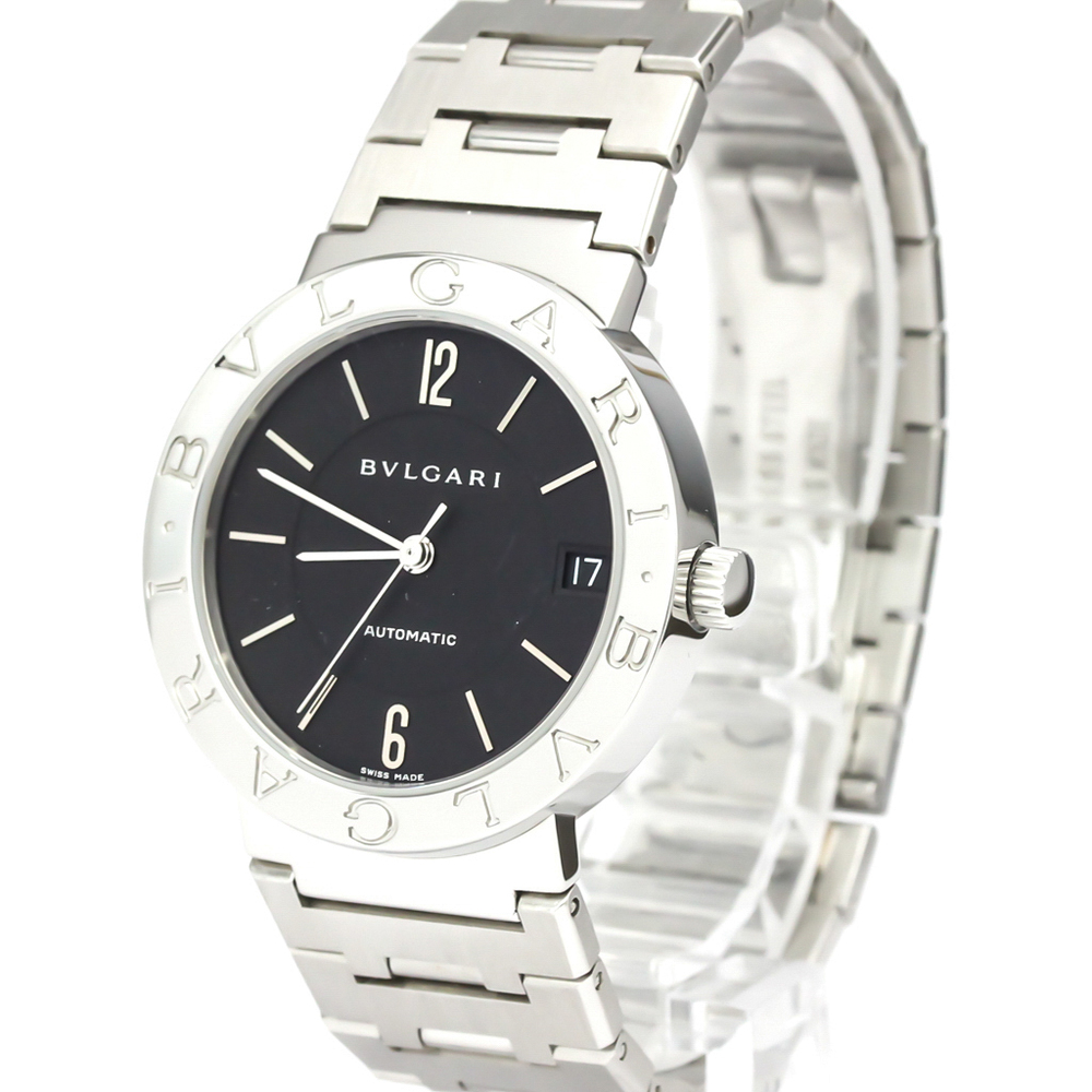 Bvlgari Black Stainless Steel Bvlgari Bvlgari BB33SS Automatic Men's Wristwatch
Bvlgari Black Stainless Steel Bvlgari Bvlgari BB33SS Automatic Men's Wristwatch