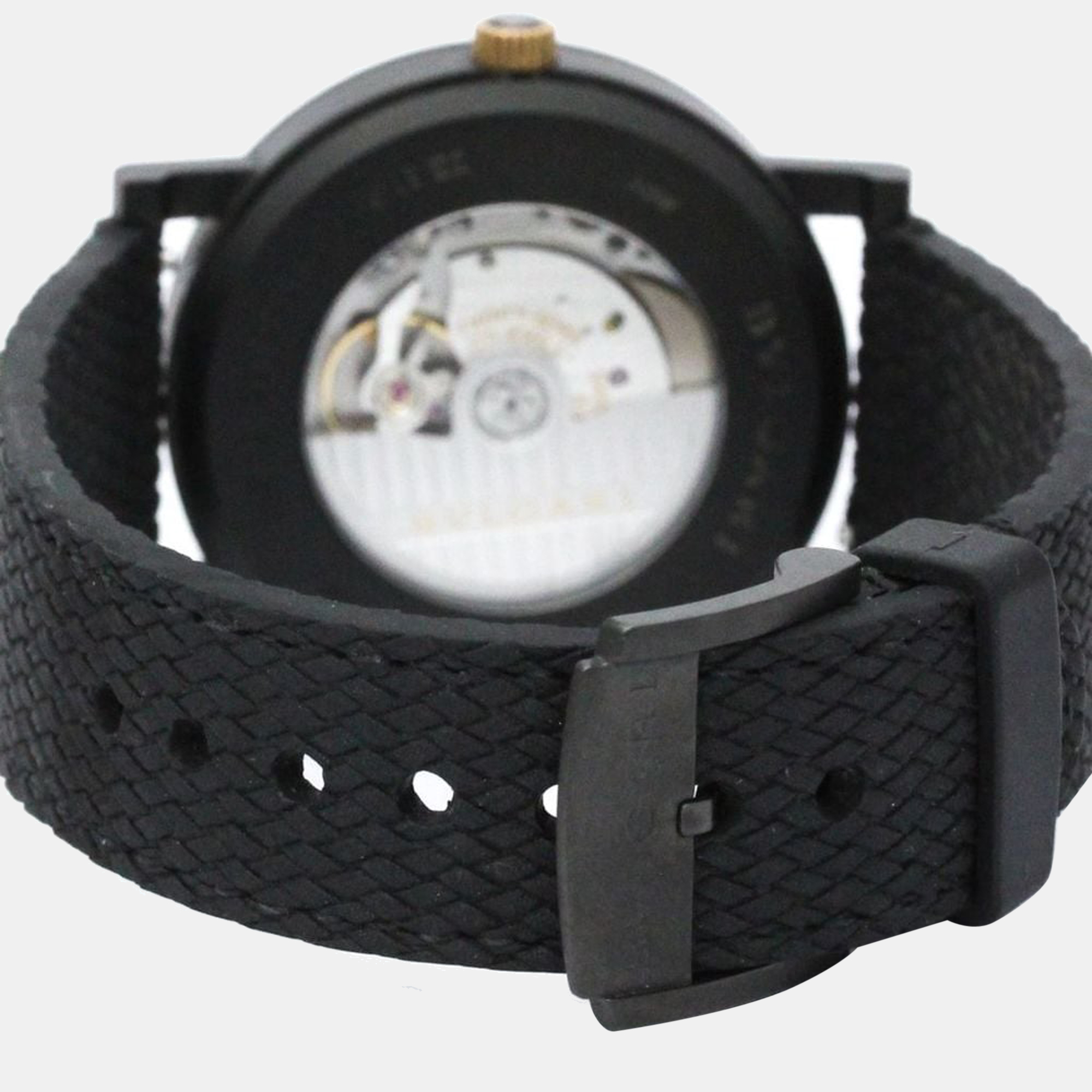 Bvlgari Black Stainless Steel Bvlgari Bvlgari BB41 Men's Wristwatch 41 Mm