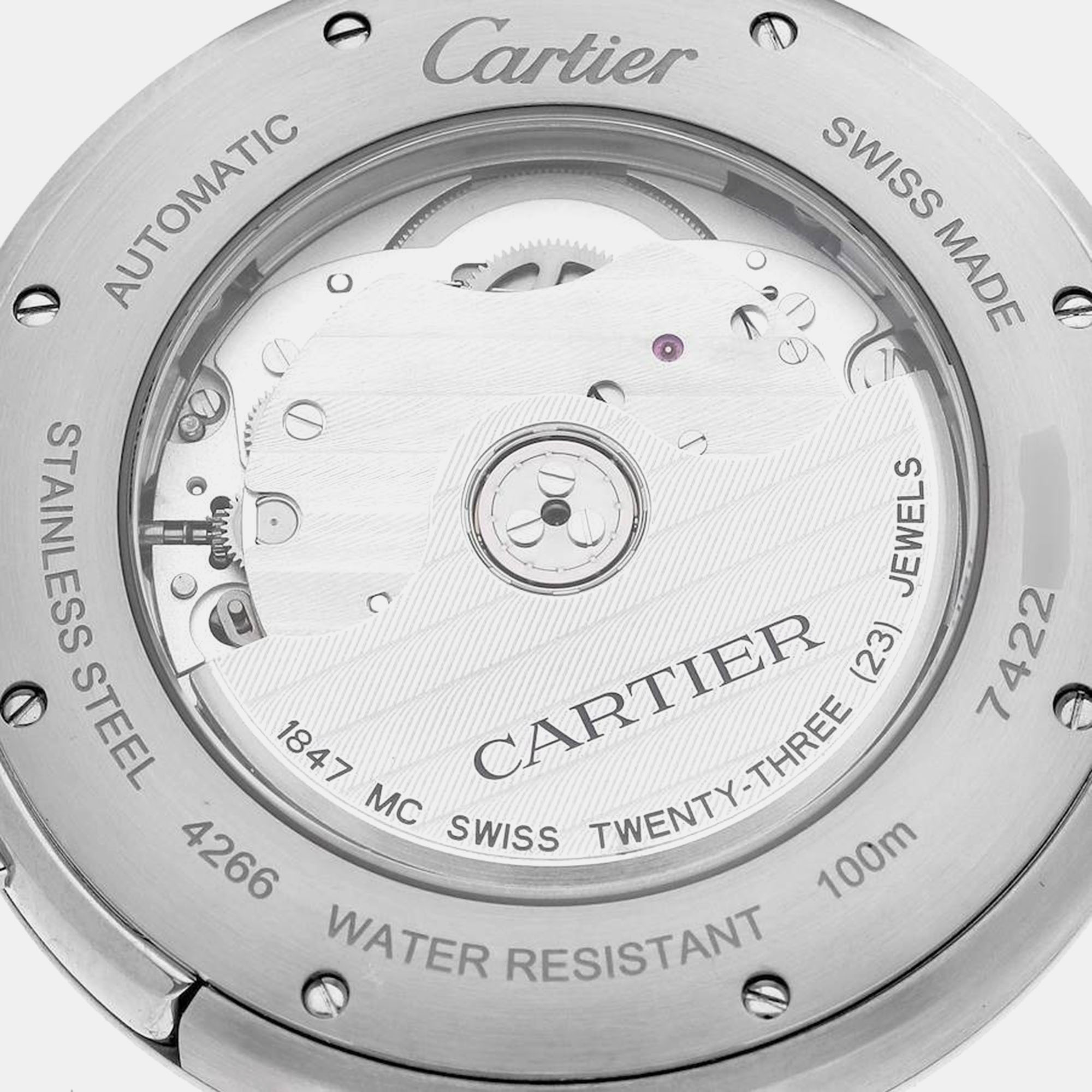 Cartier Pasha 41 Silver Dial Steel Men's Watch WSPA0009 41 Mm