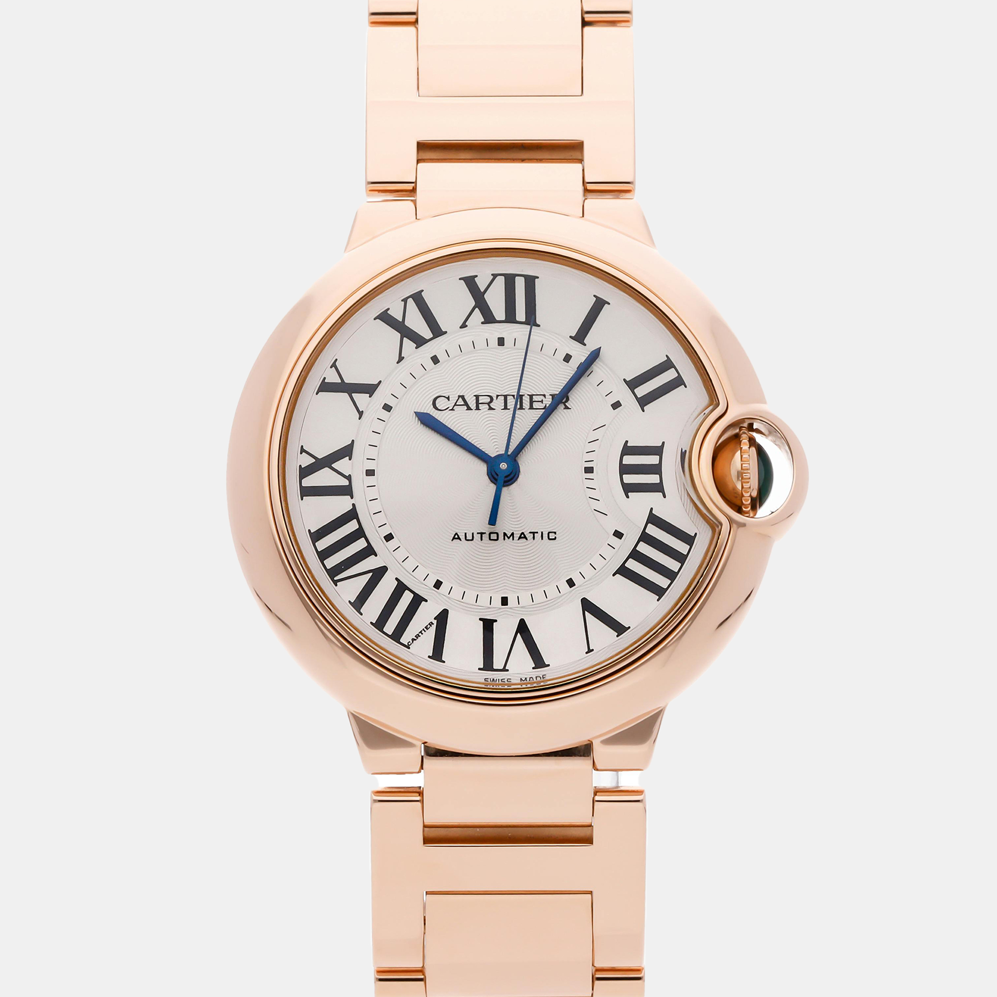 Pre-Owned Cartier Ballon Bleu de Cartier W69004Z2 36 mm, Silver
Pre-Owned Cartier Ballon Bleu de Cartier W69004Z2 36 mm, Silver