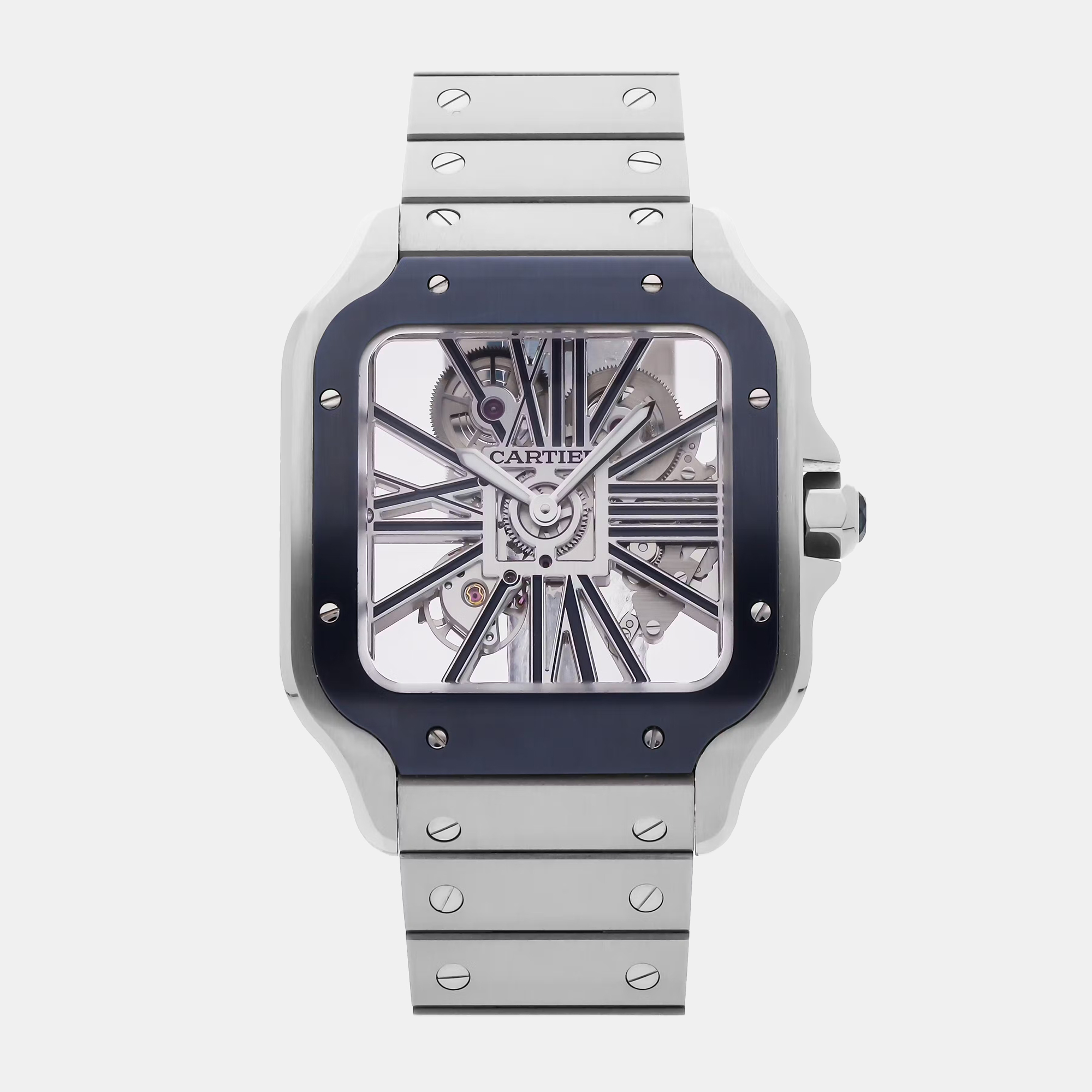 Pre-Owned Cartier Santos de Cartier Large Model WHSA0026, Transparent
Pre-Owned Cartier Santos de Cartier Large Model WHSA0026, Transparent