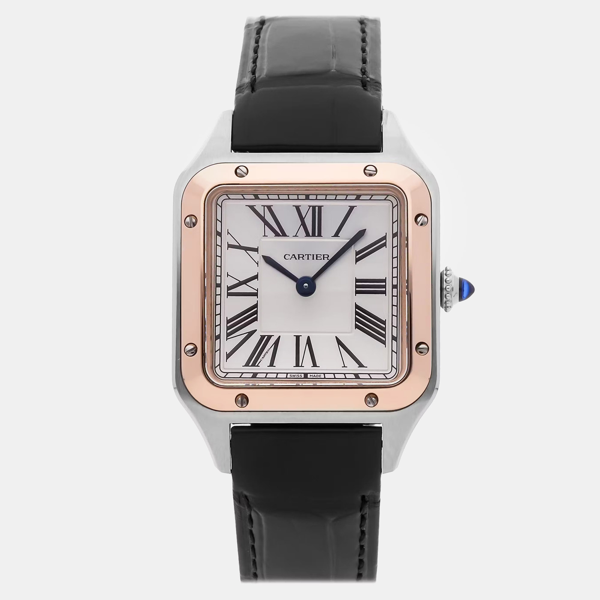 Pre-Owned Cartier Santos-Dumont Small Model Men's Watch 27 mm, Silver
Pre-Owned Cartier Santos-Dumont Small Model Men's Watch 27 mm, Silver