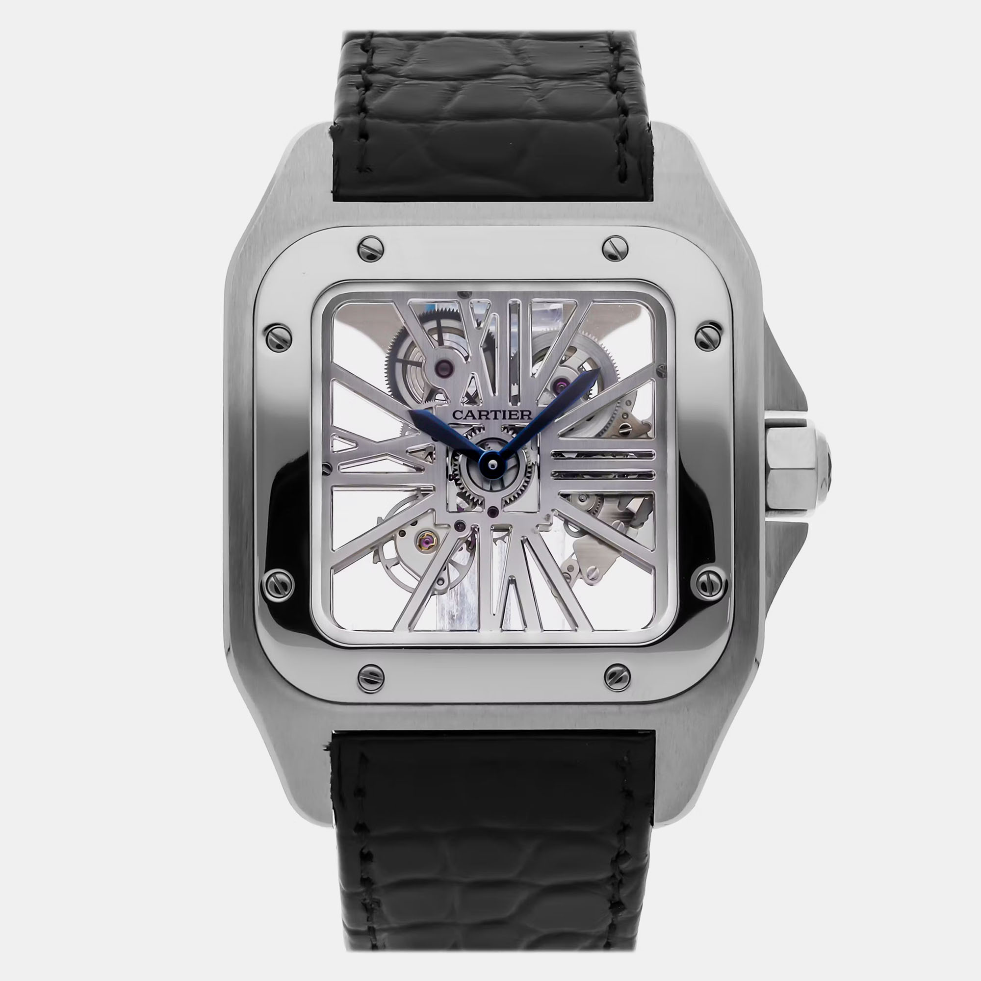 Pre-Owned Cartier Santos 100 W2020018 41.5 mm, Silver
Pre-Owned Cartier Santos 100 W2020018 41.5 mm, Silver