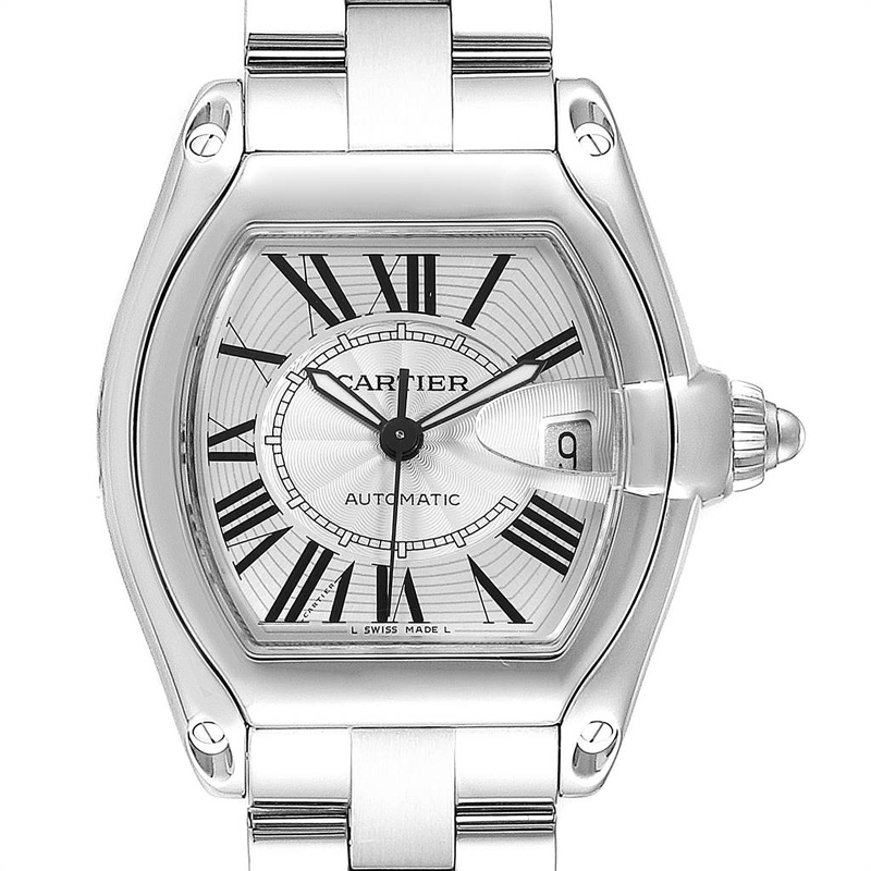 Cartier Roadster Silver Stainless Steel Roadster W62025V3 Men's Wristwatch
Cartier Roadster Silver Stainless Steel Roadster W62025V3 Men's Wristwatch