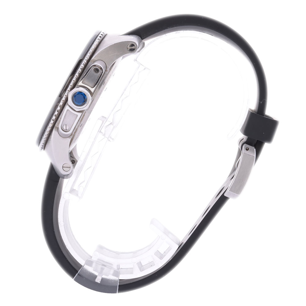 Cartier Black Stainless Steel Caliber de Cartier Diver W7100056 Men's Wristwatch
Cartier Black Stainless Steel Caliber de Cartier Diver W7100056 Men's Wristwatch