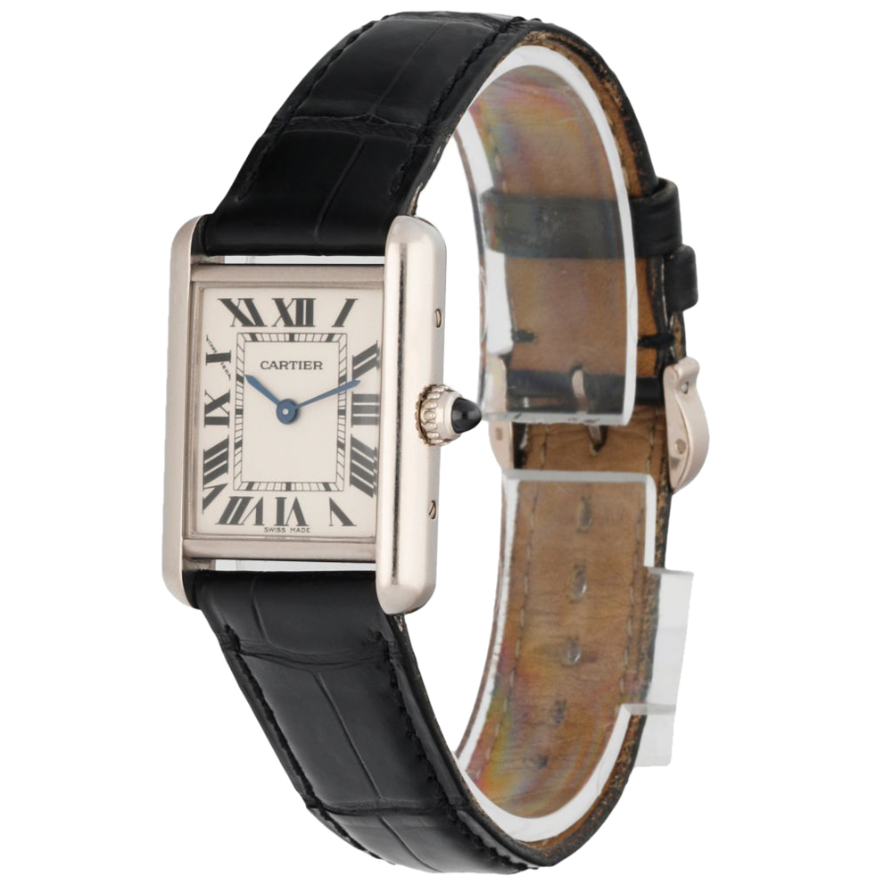Cartier Silver 18K White Gold Tank Louis 2679 Quartz Men's Wristwatch 22 MM
Cartier Silver 18K White Gold Tank Louis 2679 Quartz Men's Wristwatch 22 MM