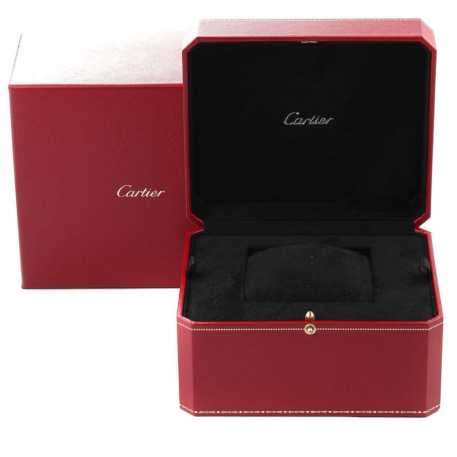 Cartier Silver 18k Rose Gold Tortue 2763 Manual Winding Men's Wristwatch 38 Mm