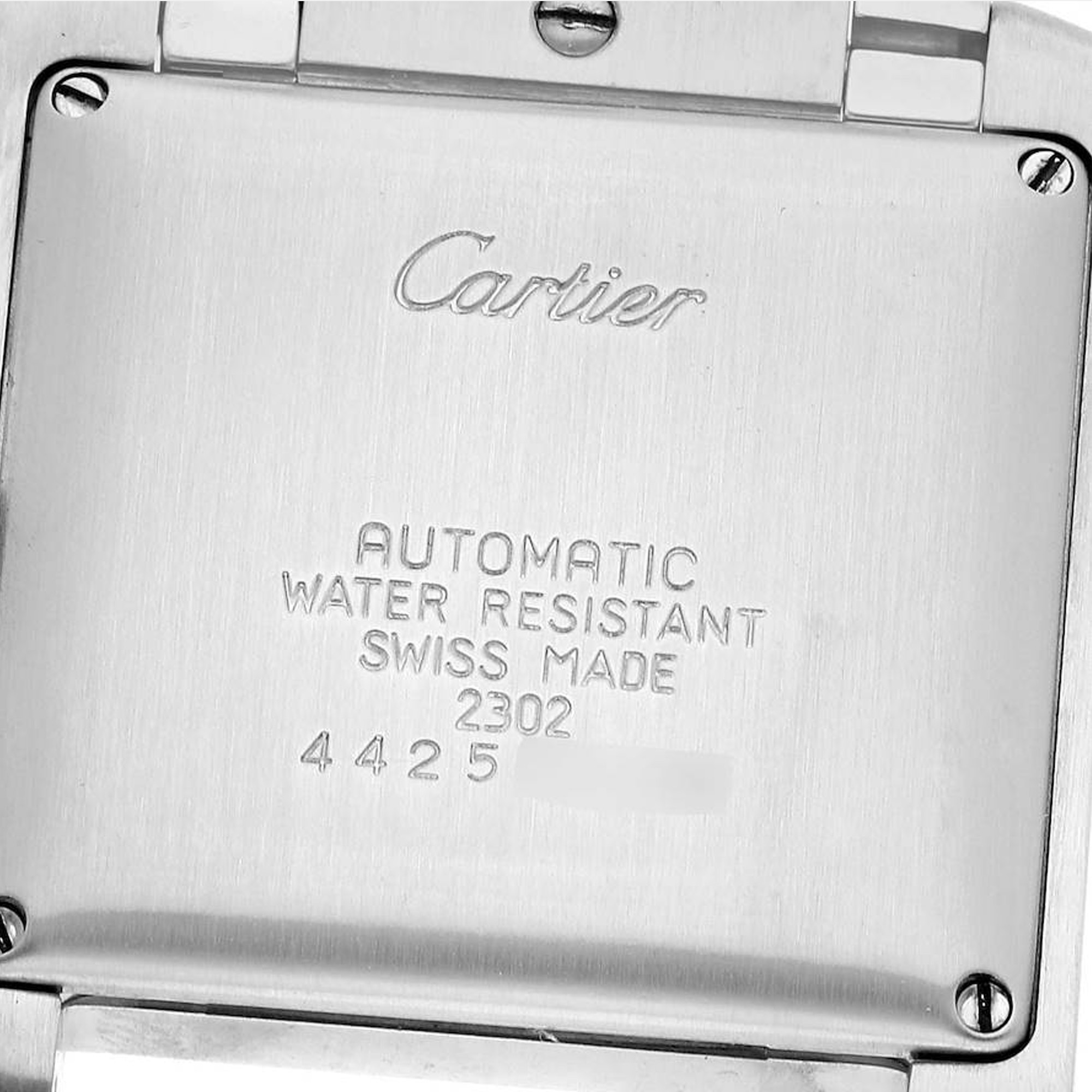 Cartier Tank Francaise Steel Yellow Gold Silver Dial Men's Watch W51005Q4 28 X 32 Mm