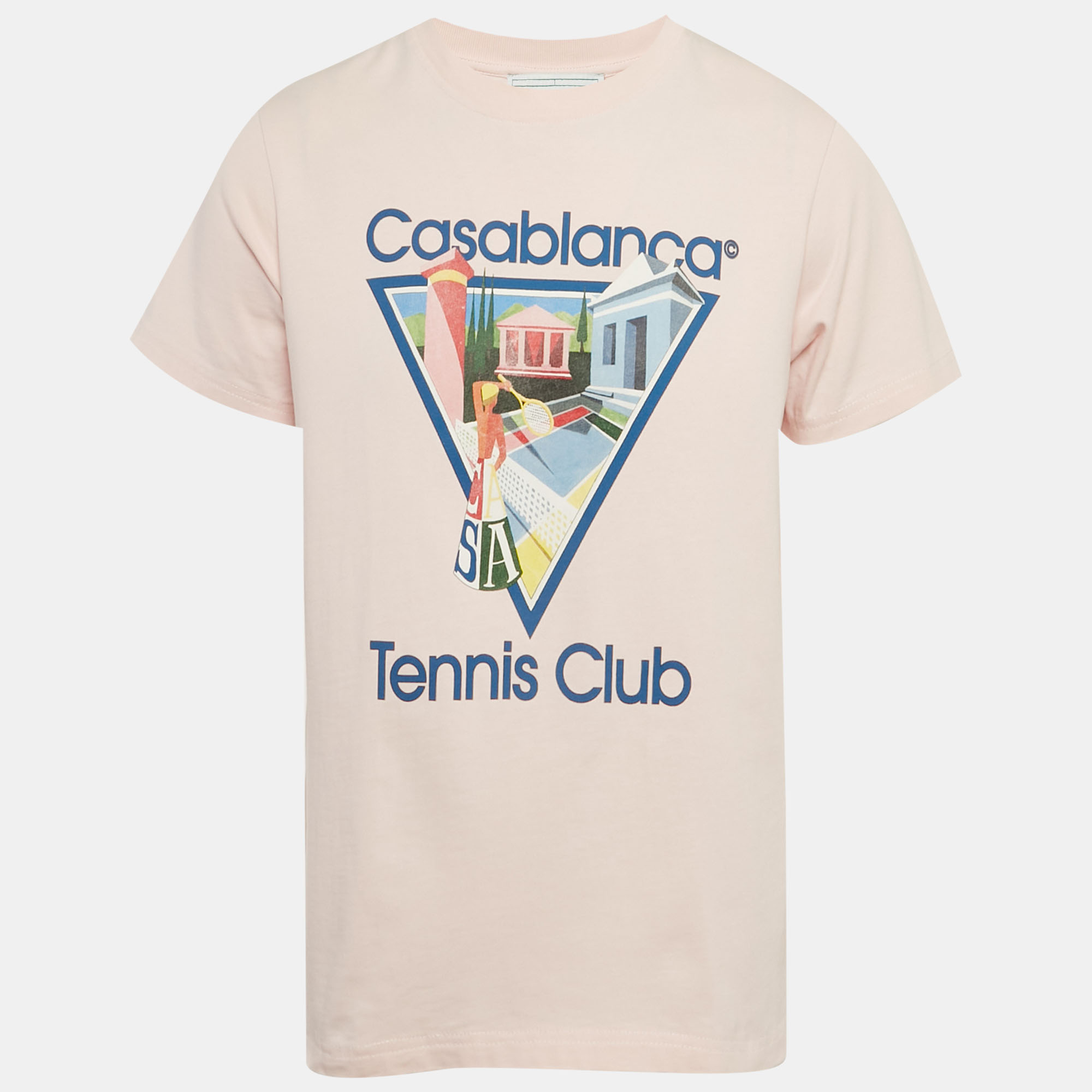Casablanca Pink Printed Jersey Tennis Club T-Shirt M
Casablanca Pink Printed Jersey Tennis Club T-Shirt M