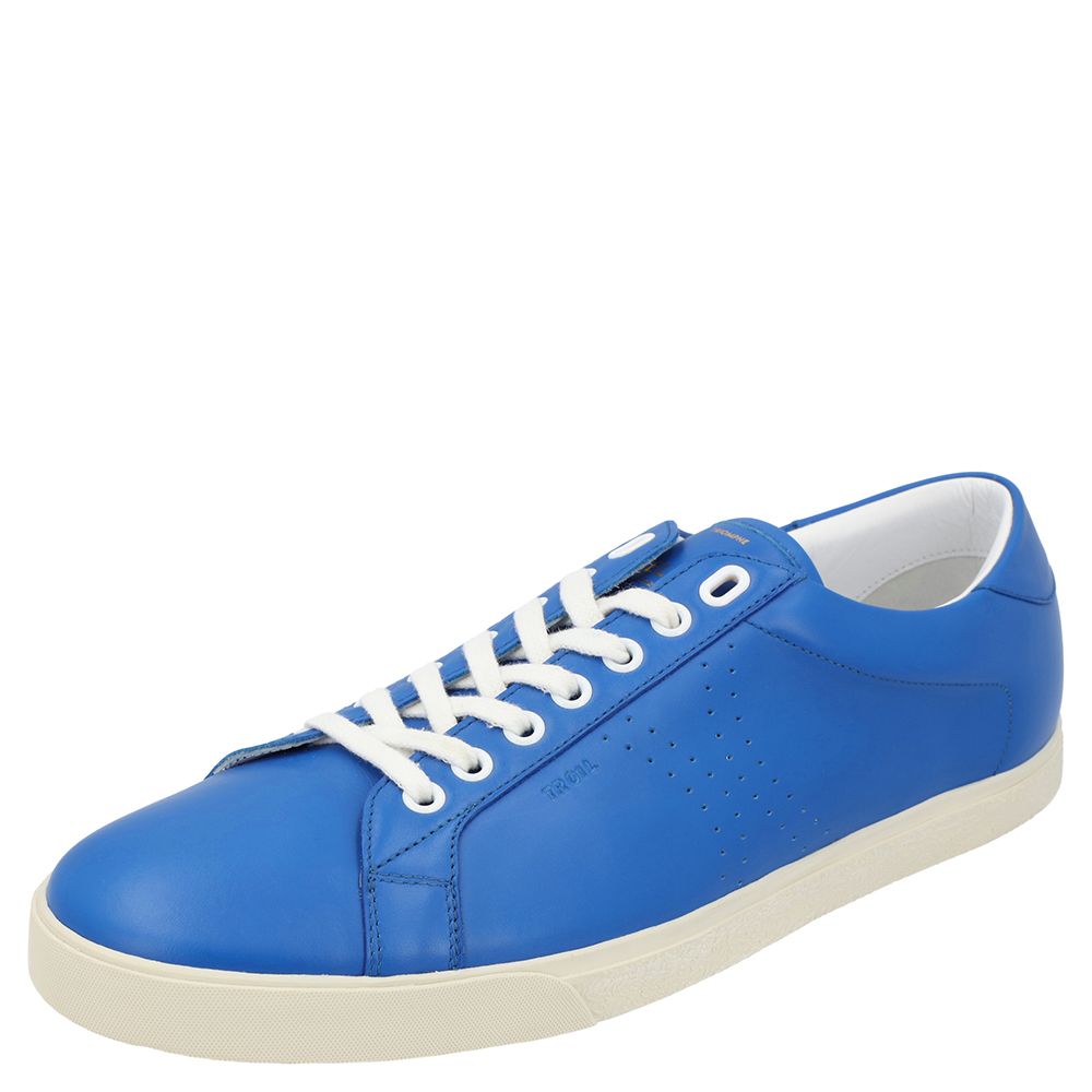 Celine Blue Triomphe Low Top Sneakers Size EU 40
