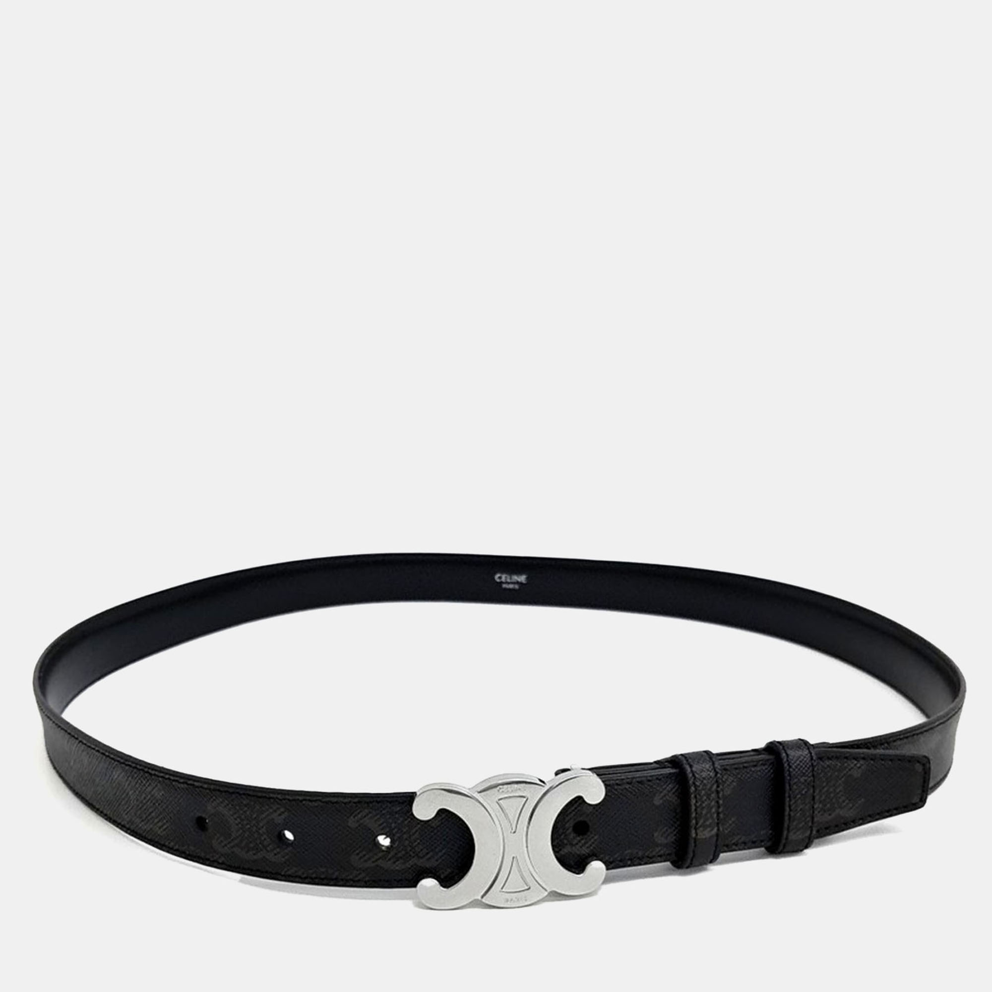 Celine Black PVC Triumph Belt
Celine Black PVC Triumph Belt