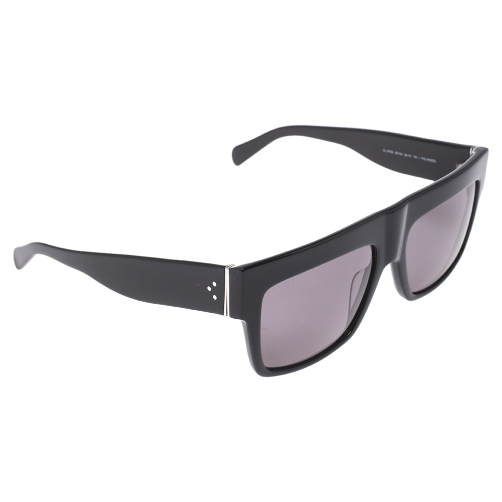 Celine Black/Grey CL 41756 Square Polarized Sunglasses