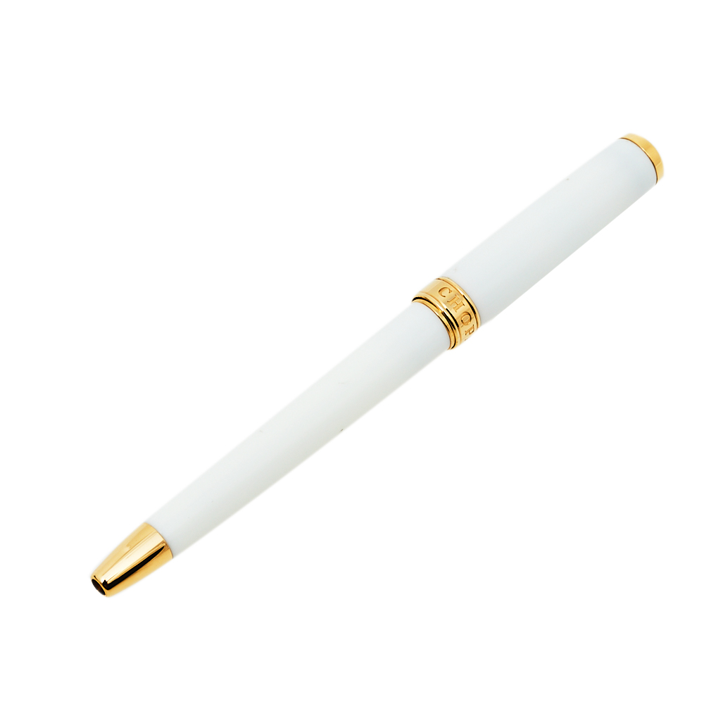 Chopard White Resin Andante Ballpoint Pen