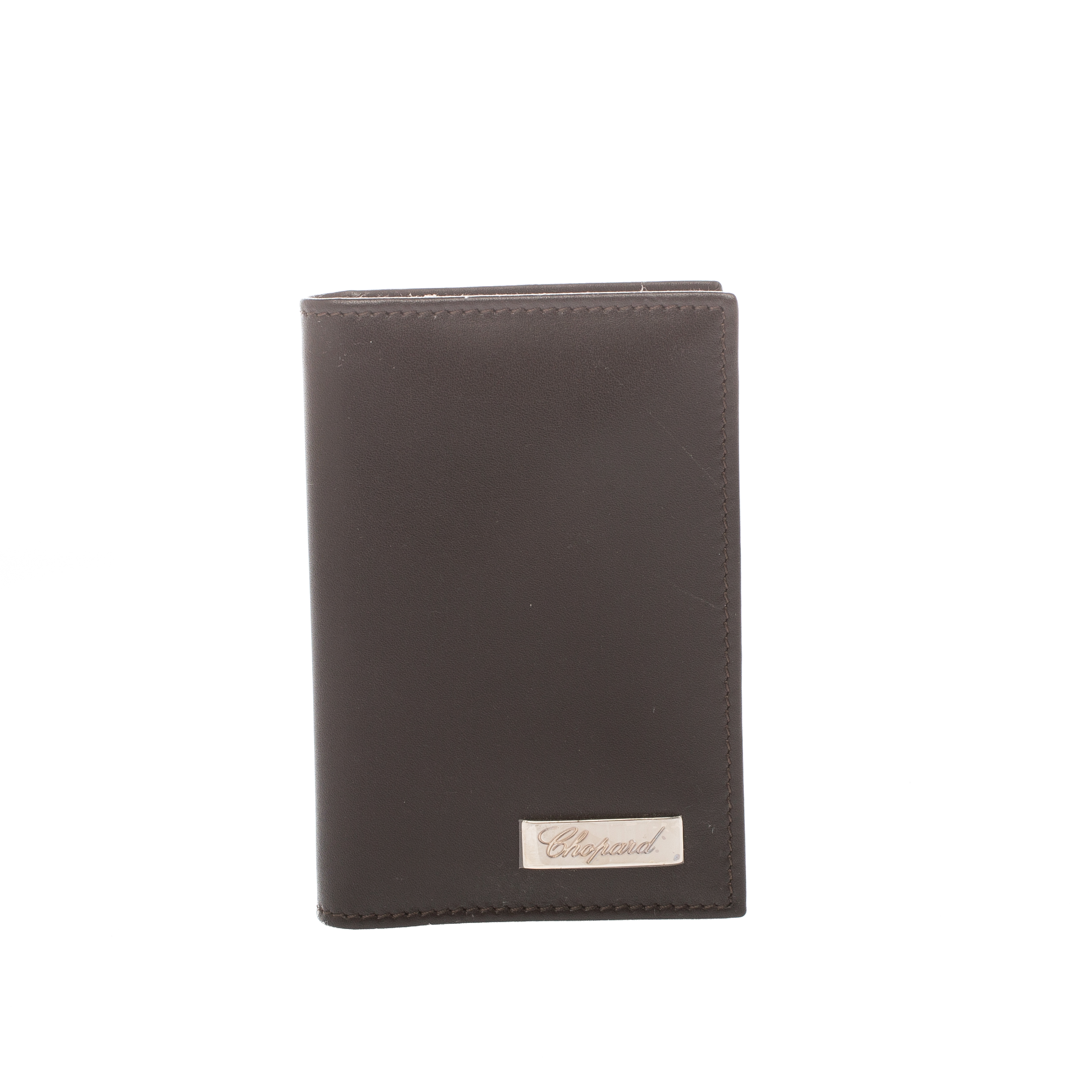 Image of Chophard Dark Brown Leather Classic Bifold Wallet