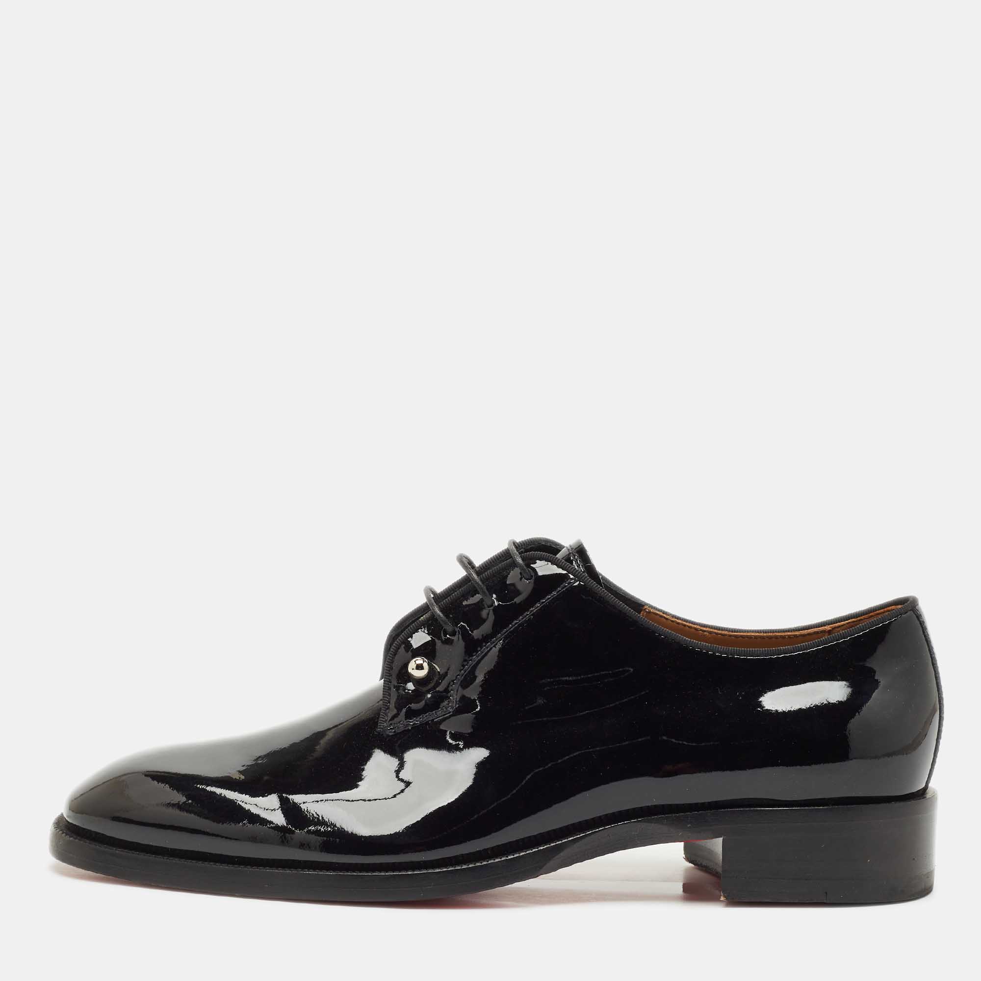 Christian Louboutin Black Patent Leather Chambeliss Derby Size
Christian Louboutin Black Patent Leather Chambeliss Derby Size