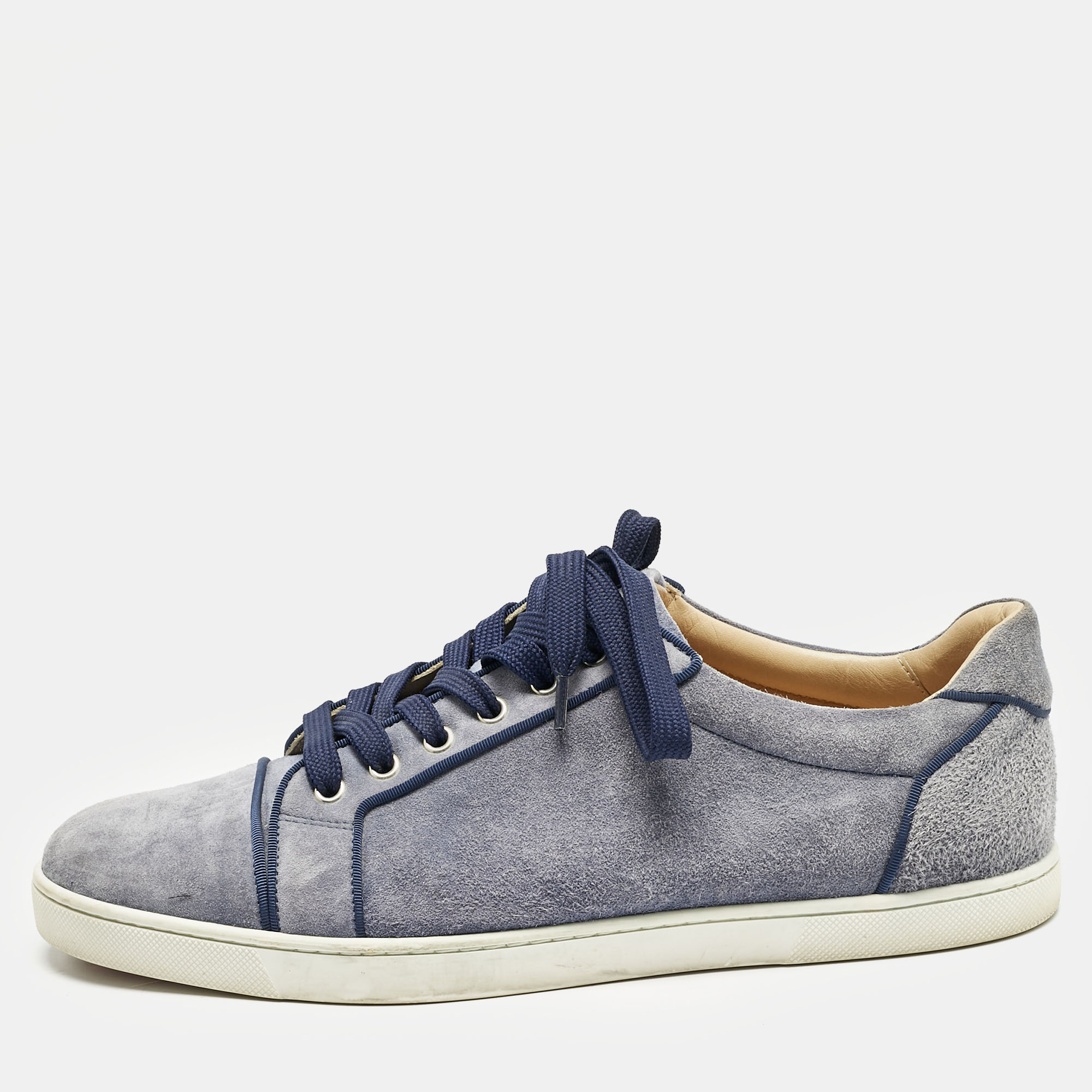 Christian Louboutin Blue Suede Louis Junior Lace Up Sneakers Size
Christian Louboutin Blue Suede Louis Junior Lace Up Sneakers Size