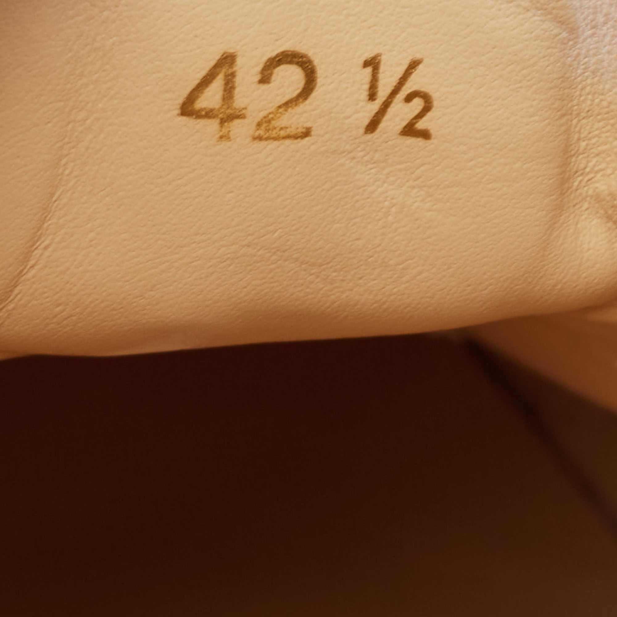 Christian Louboutin White/Orange Leather Vida Viva Sneakers Size 42.5