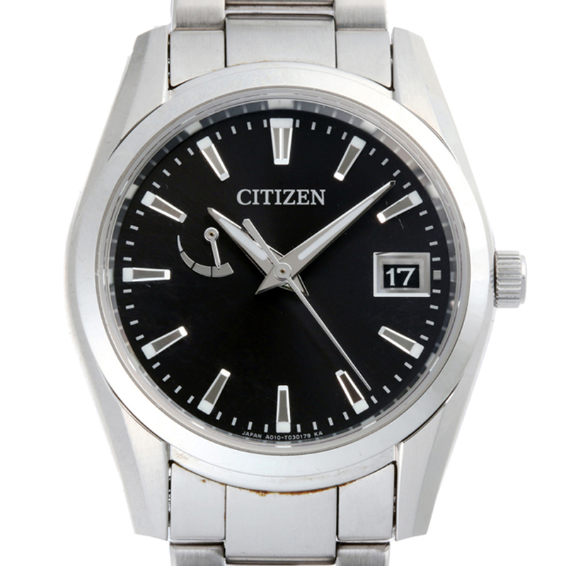 Citizen Black Stainless Steel A010-T017983 Men's Wristwatch 37MM