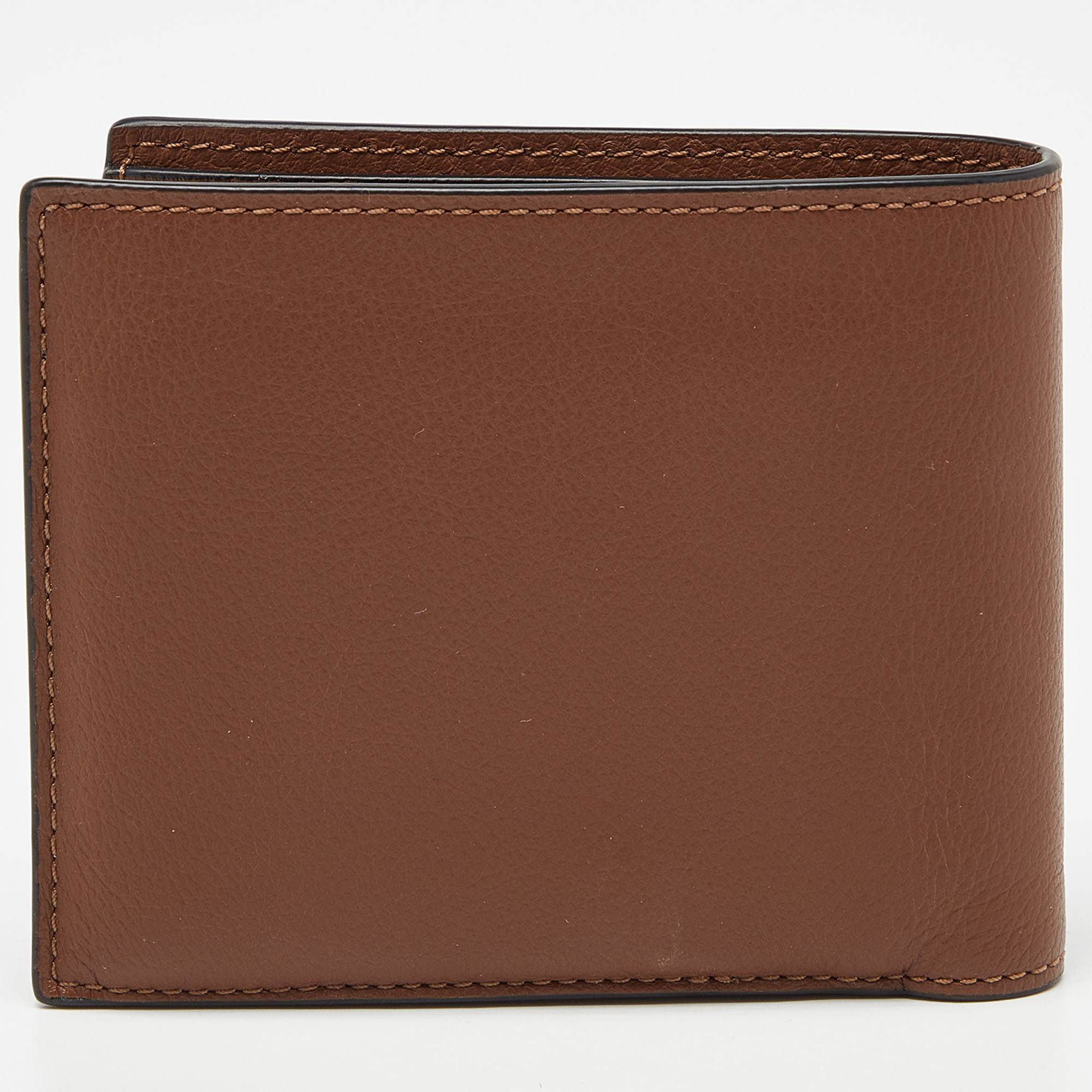 Coach Brown Leather Bifold Wallet